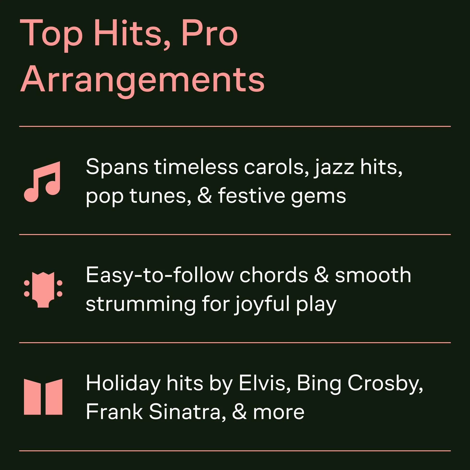 First 50 Christmas Songs Ukulele