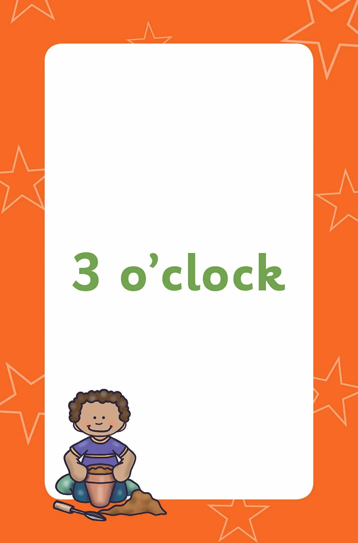 Telling the Time Flashcards for Ages 5-7