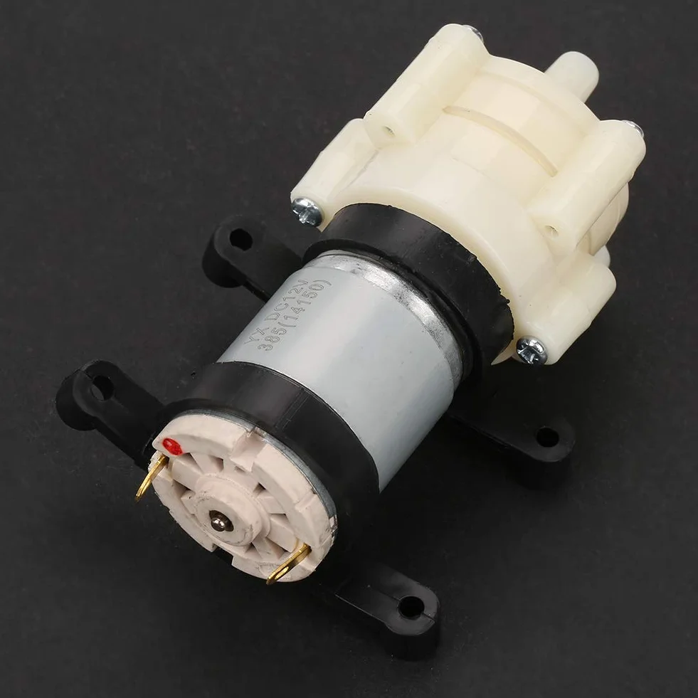 Pompa DC 12 V Mini,Cicha Membrana Elektryczna pompa ssąca wodę Membranowa do akwarium do maszyn do herbaty