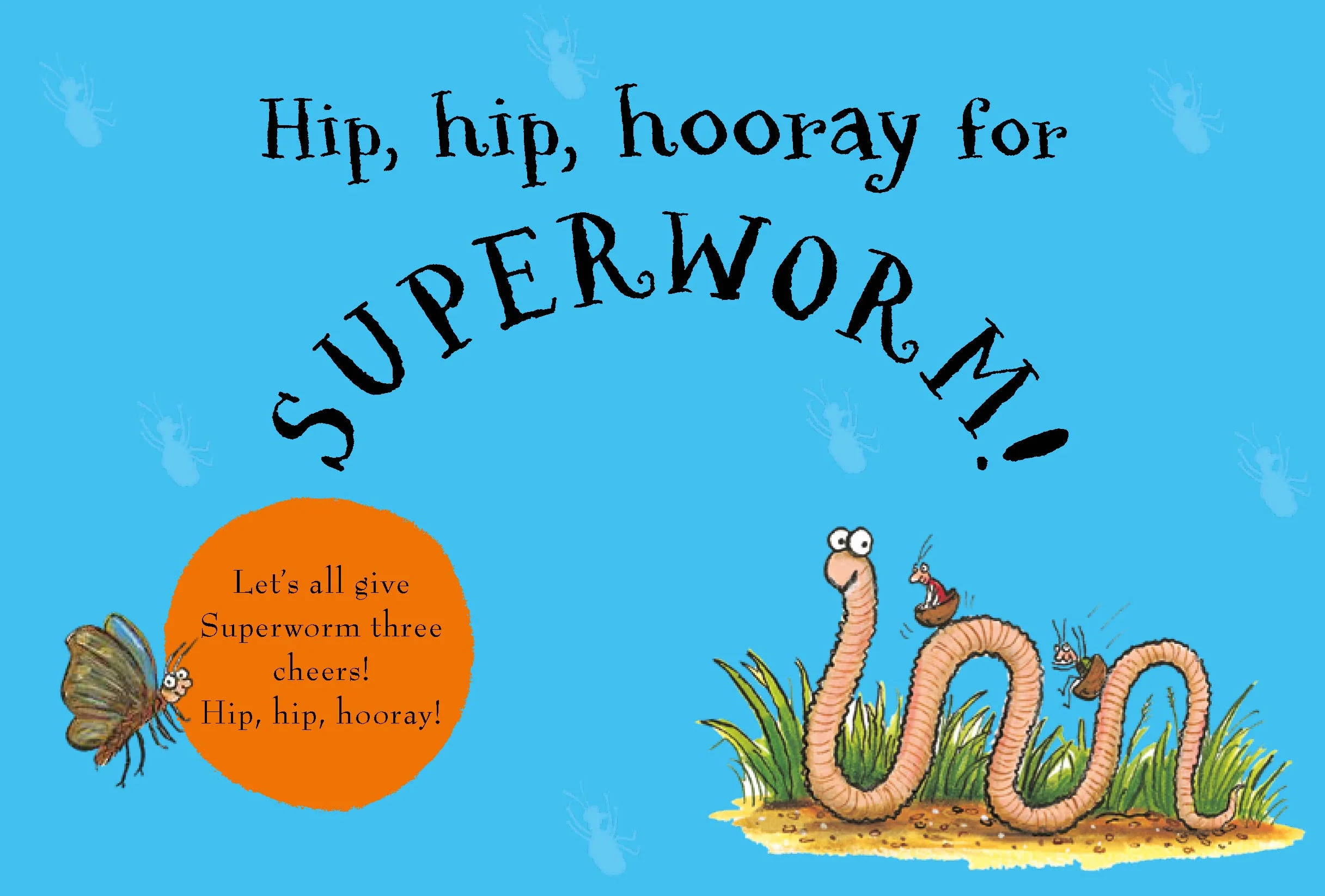 Superworm Finger Puppet Book - the wriggliest, squiggliest superhero ever!