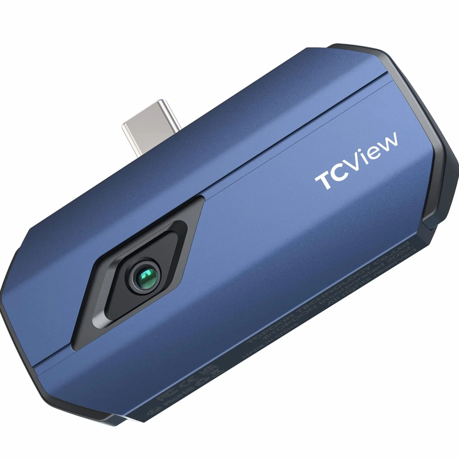 TOPDON TC001 Kamera termowizyjna, rozdzielczość 256 x 192, zakres testowy od -20°C do 550°C z dokładnością do 0,1 ℃, dla telefonów z systemem Android / tabletów i laptopów z systemem Windows