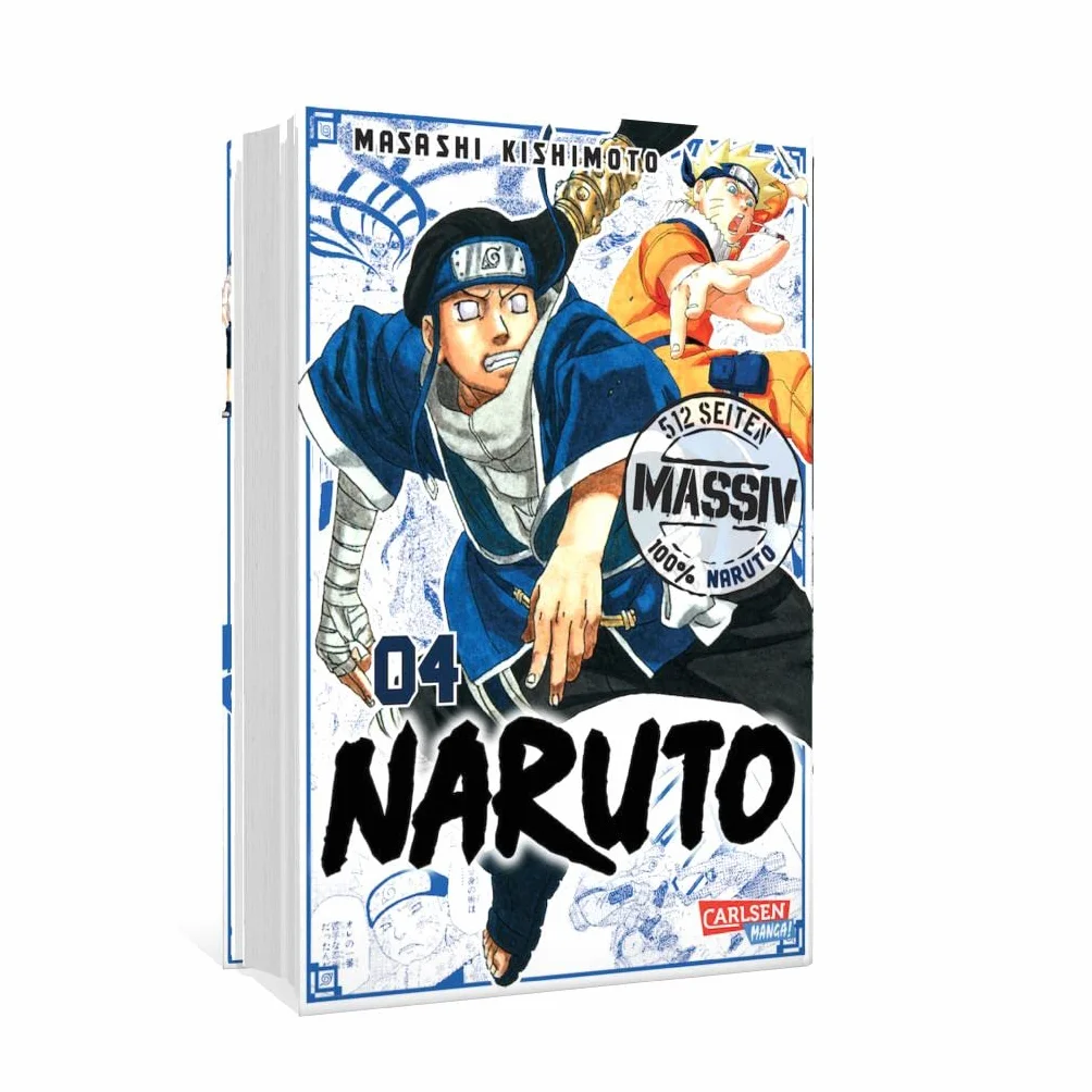 NARUTO Massiv 4: Die Originalserie als Sammelbandausgabe