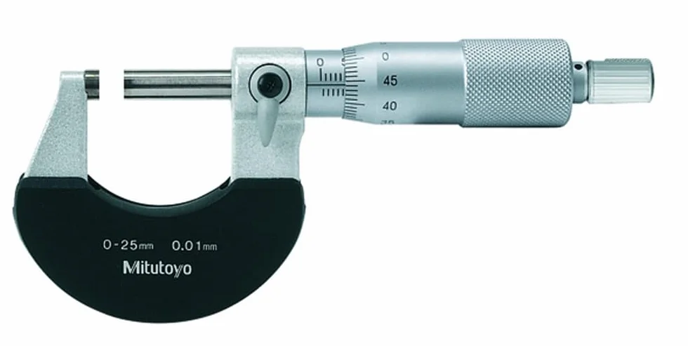 Mitutoyo MIT102-301 Mikrometr stałej siły, zakres 0 mm-25 mm