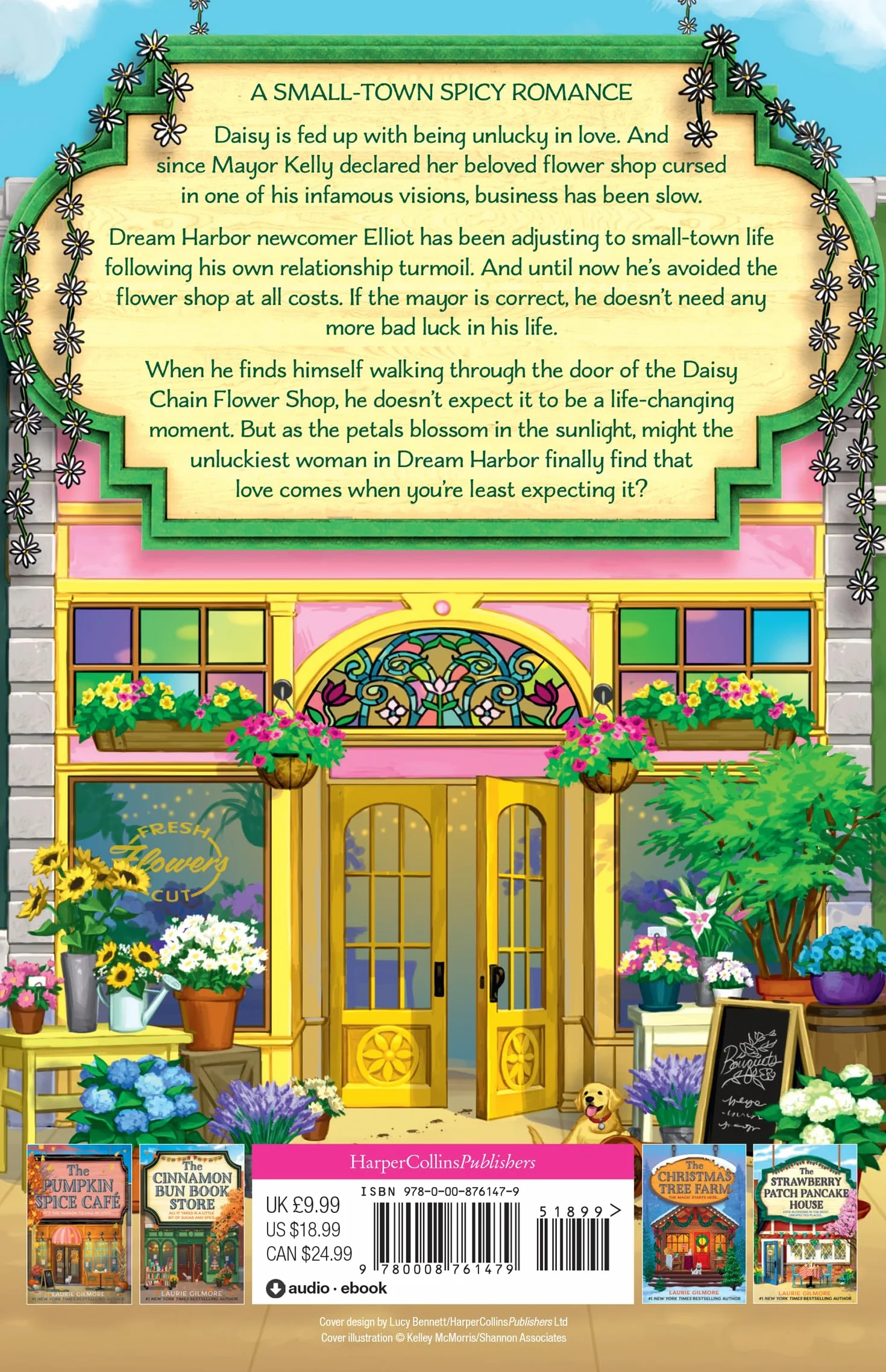 The Daisy Chain Flower Shop: Dream Harbor Romance Book 6 by #1 New York Times Bestselling Author