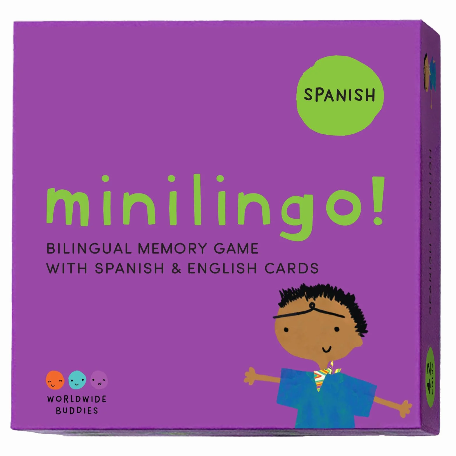 Minilingo Flashcards: Bilingual Memory Game With Spanish & English Cards