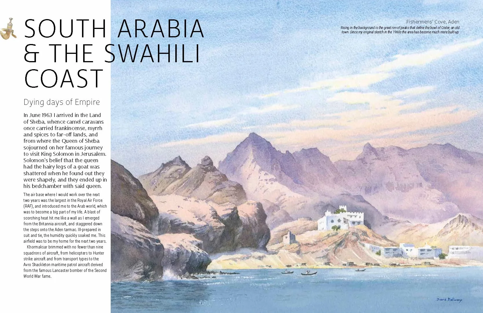 David Bellamy's Arabian Light: An Artists Journey Through Deserts, Mountains and Souks