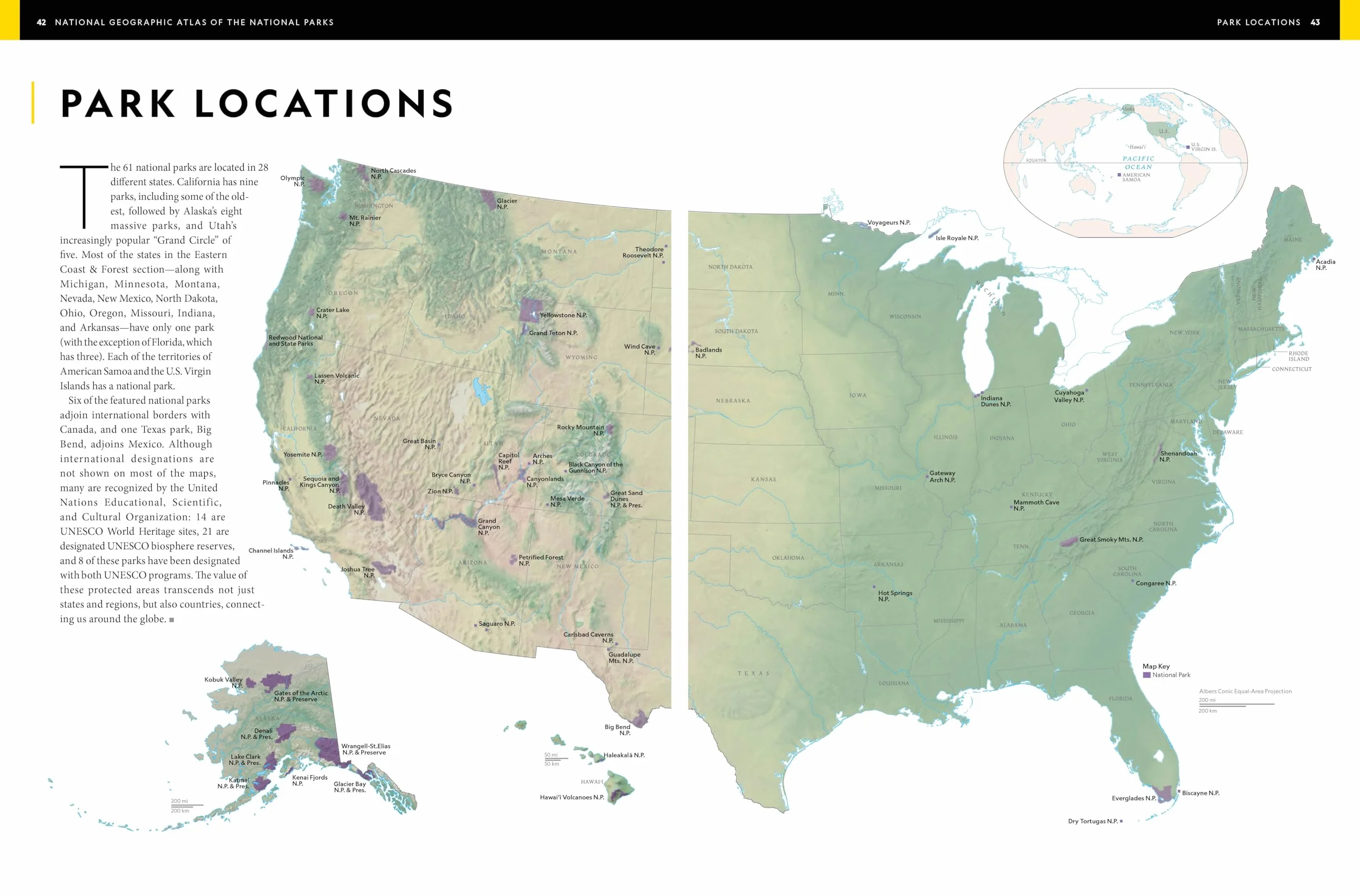 National Geographic Atlas of the National Parks