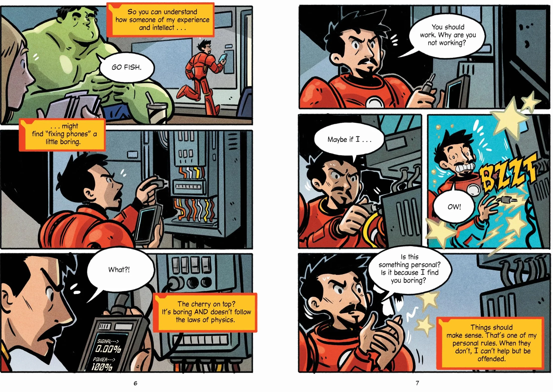 Iron Man: Something Strange! A Mighty Marvel Team-Up Volume 4 Original Graphic Novel