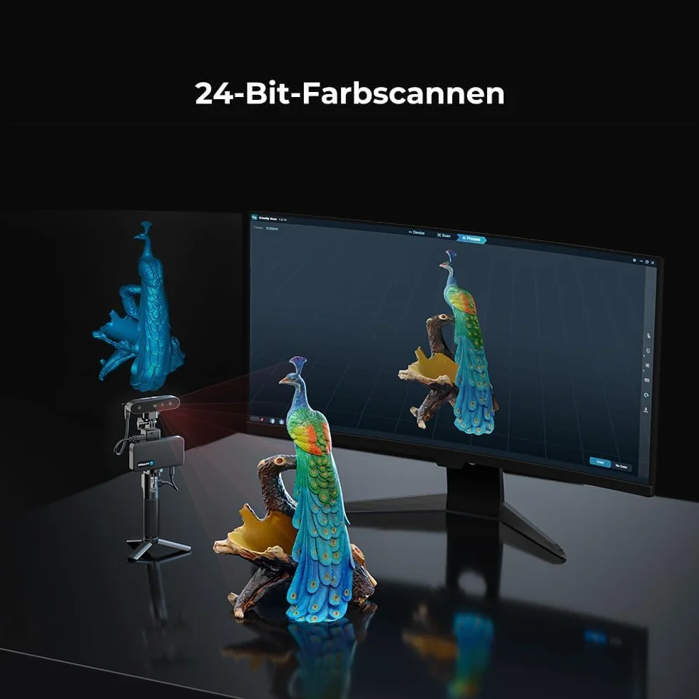 Creality CR Scan Ferret Pro Skaner 3D 0,1 mm bezprzewodowy ręczny