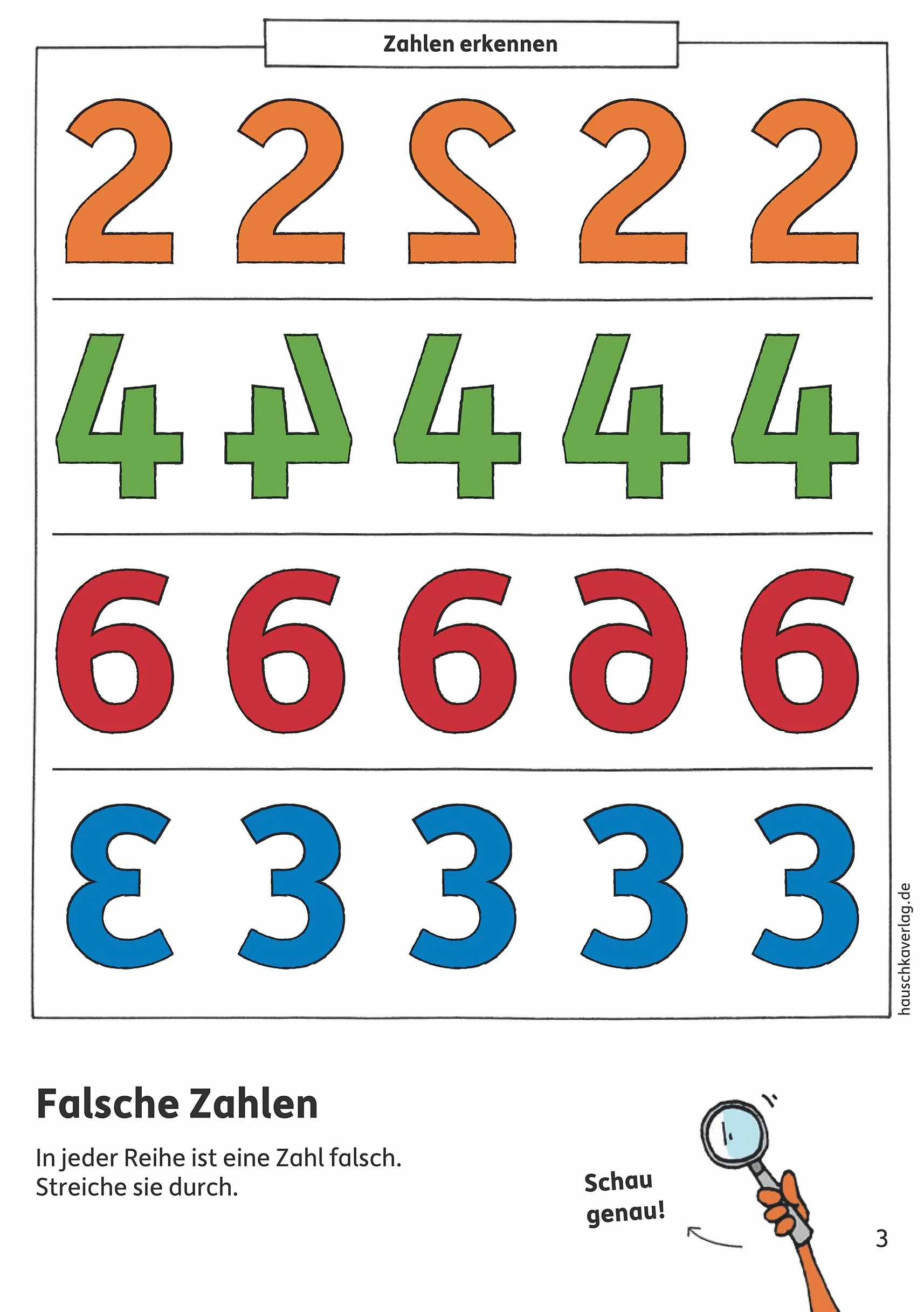 Ubungsmaterial fur kindergarten und vorschule - t627 - vorschulblock - zahlen und mengen ab 5 jahre: Zahlen lernen 1-10: 627