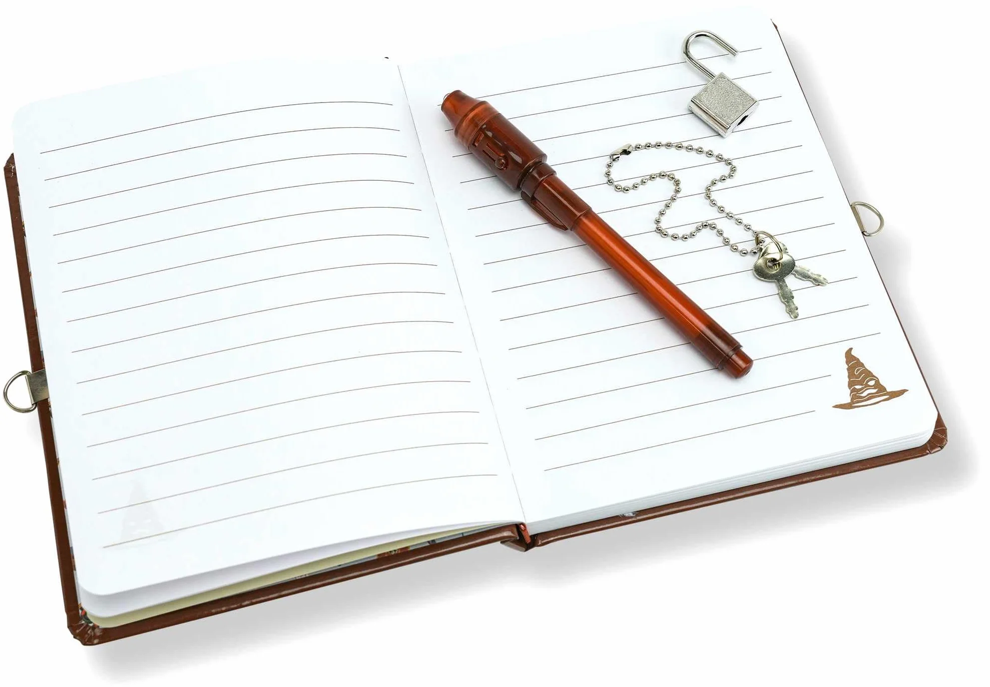 Harry Potter: Hogwarts Lock & Key Diary: Lock & Key Diary with Invisible Ink Pen