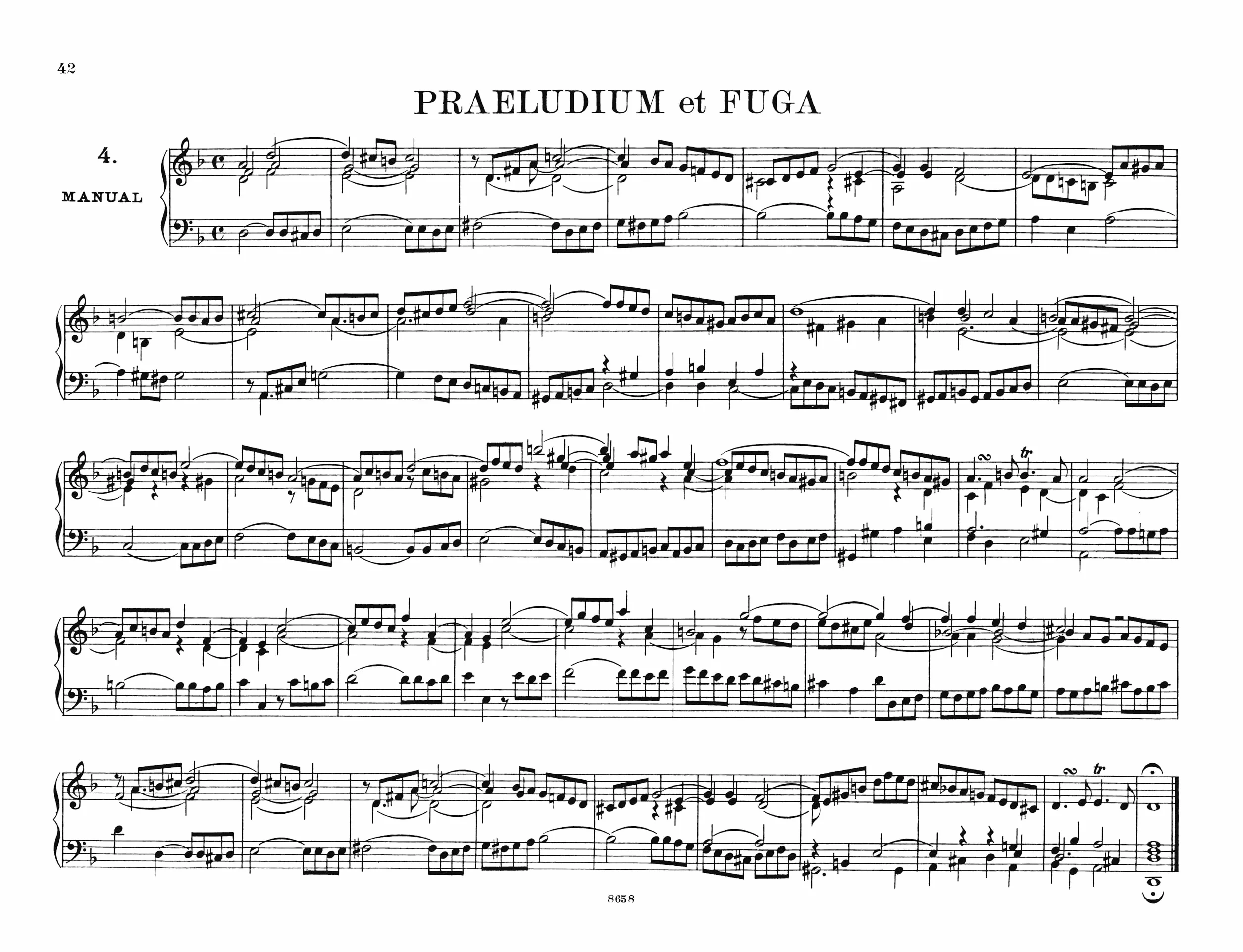 Orgelwerke 3 preludes toccaten orgue