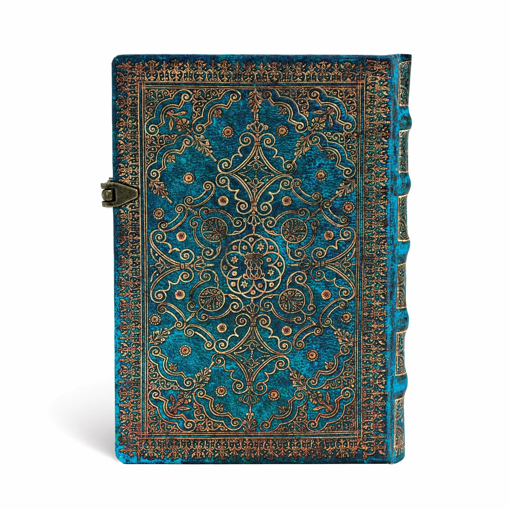 Azure Midi Lined Journal