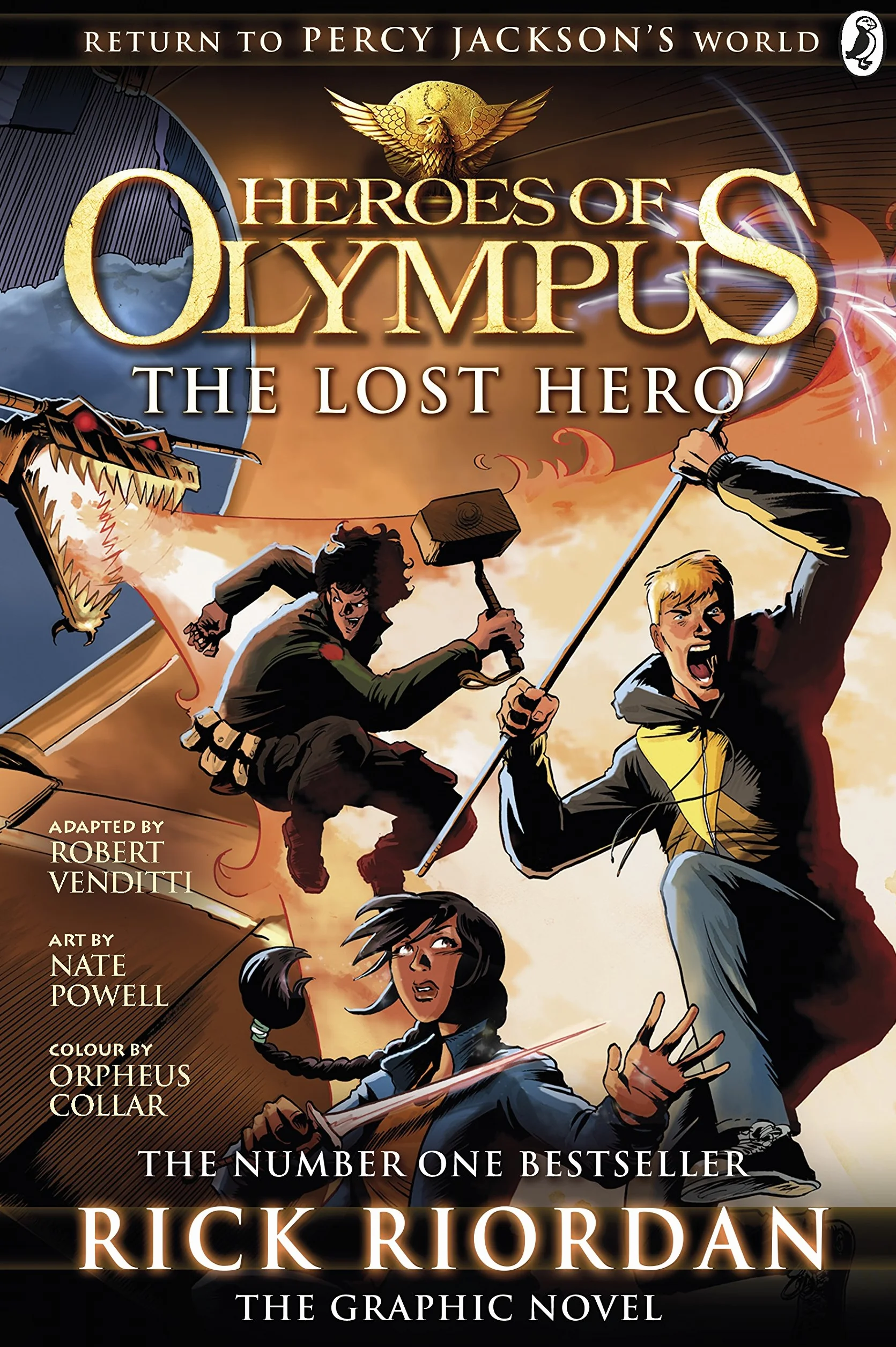 The Lost Hero: The Graphic Novel (Heroes of Olympus Book 1)