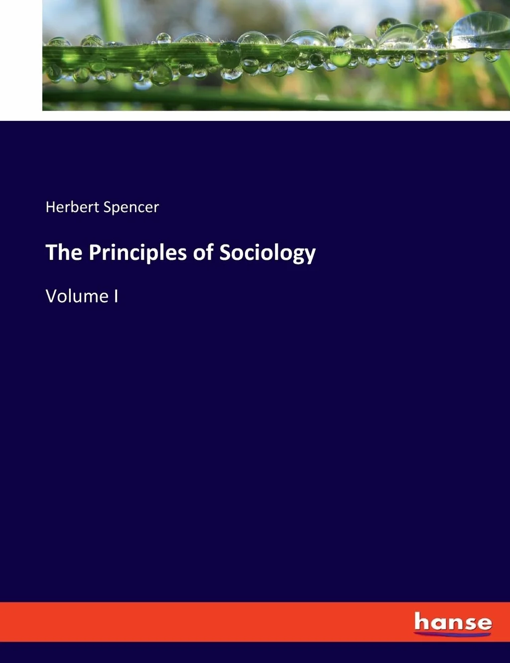 The Principles of Sociology: Volume I
