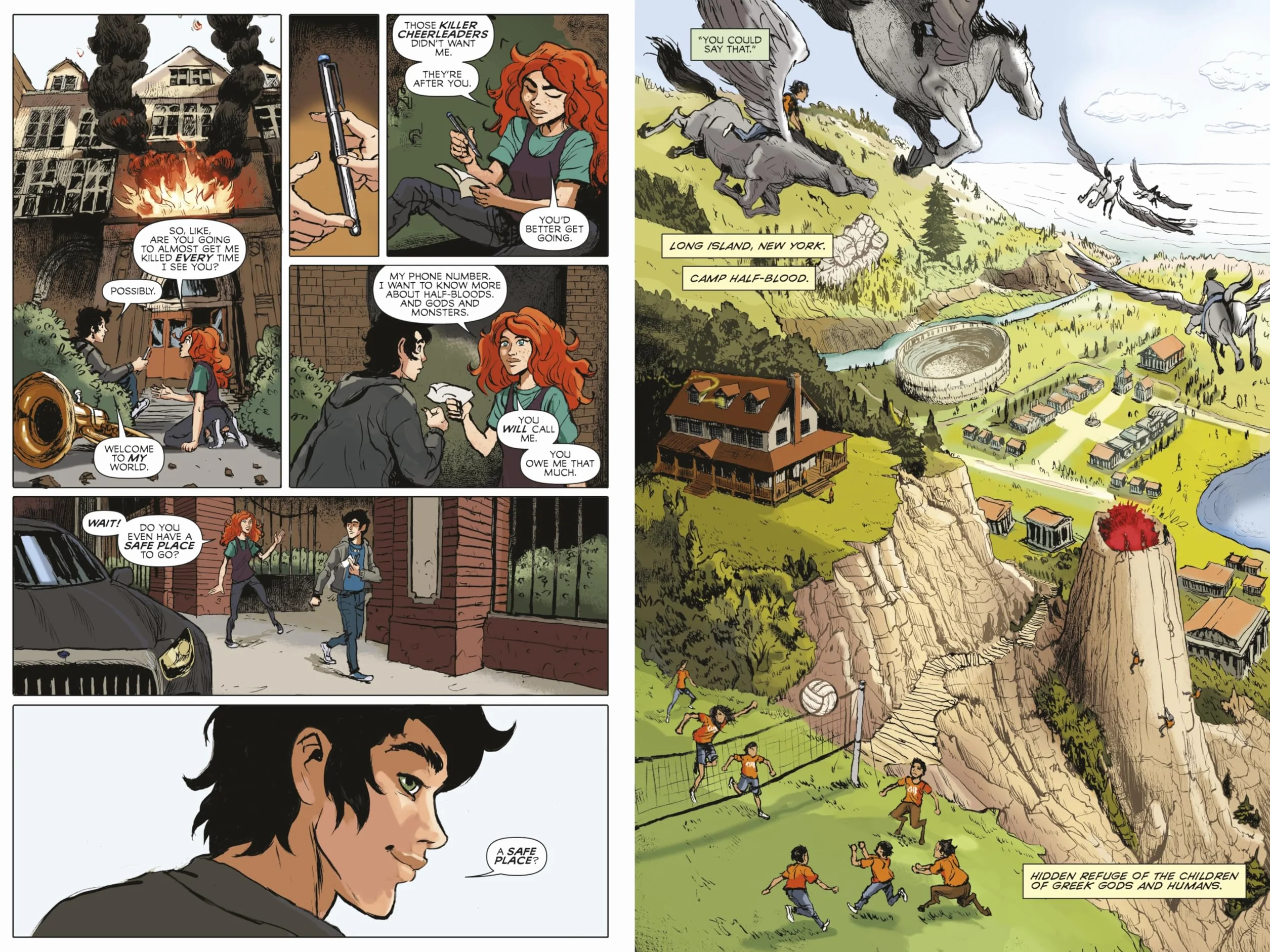 Percy Jackson Book 4: The Battle of the Labyrinth Graphic Novel