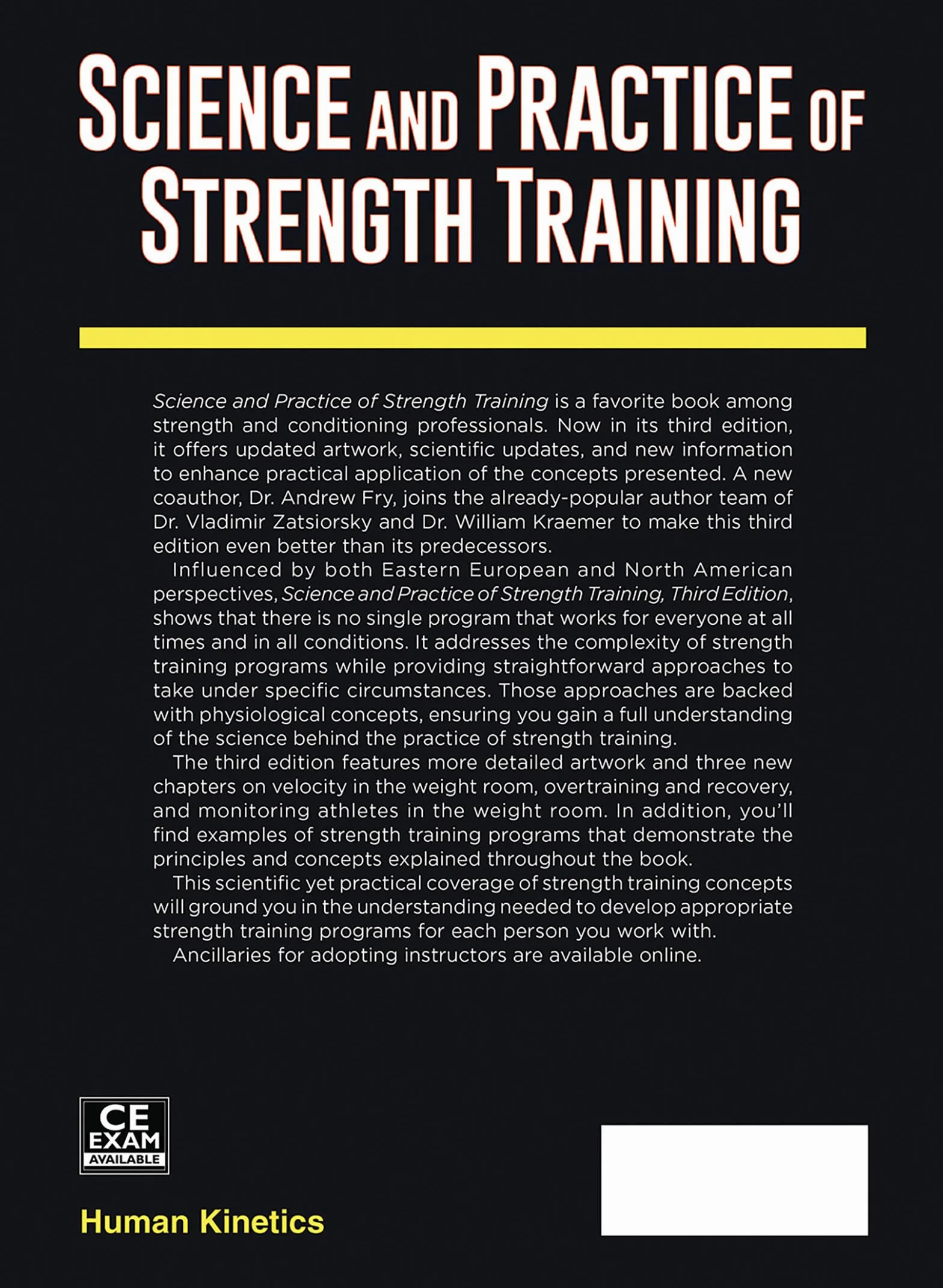 Science and Practice of Strength Training