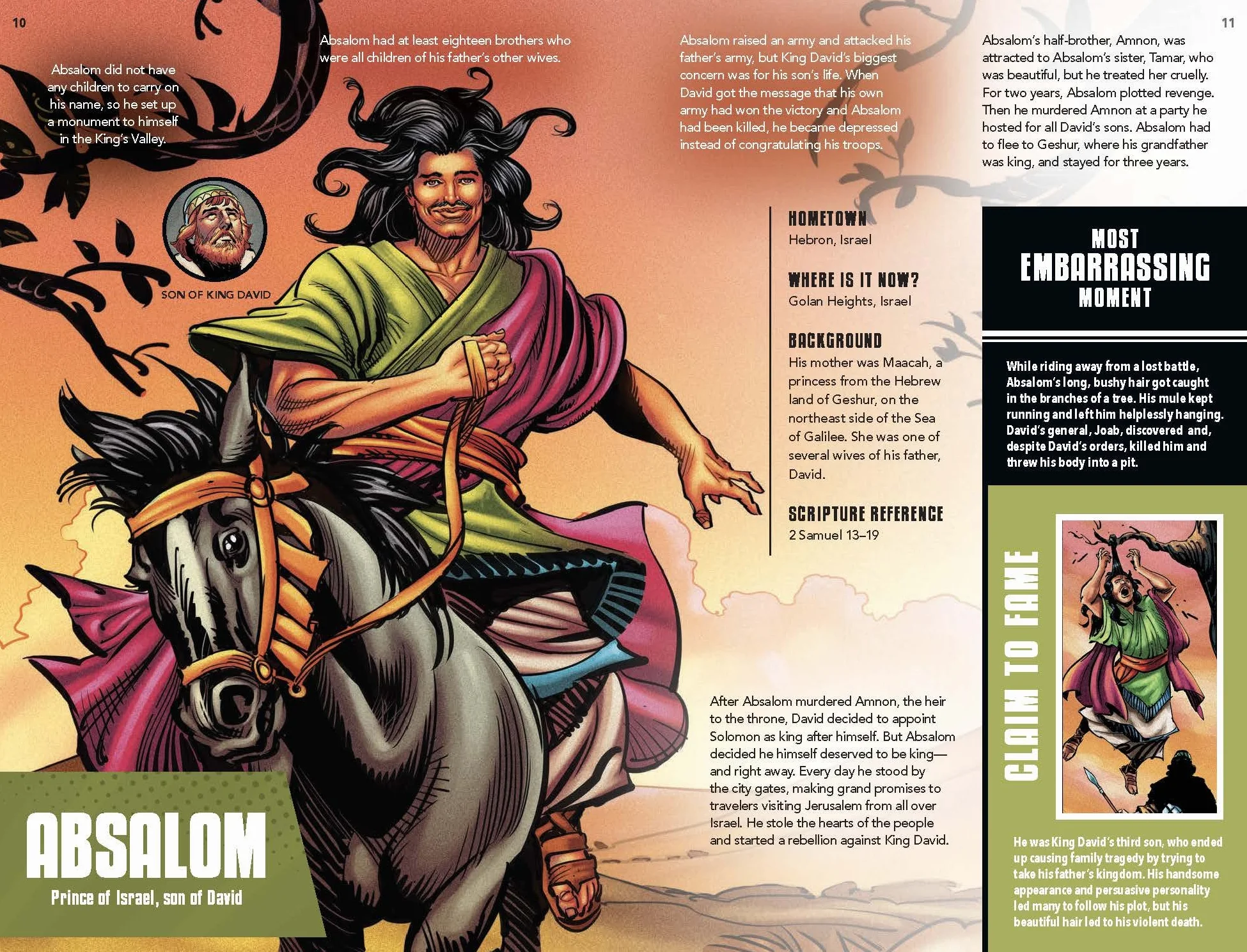 The Action Bible: Heroes and Villains