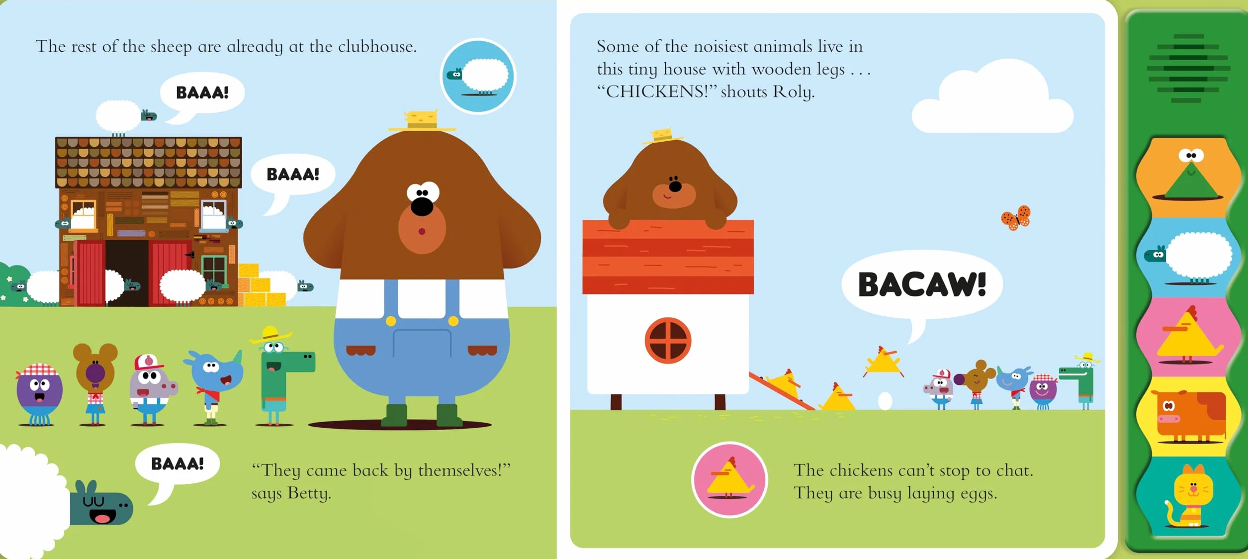 Hey Duggee Duggee’s Noisy Farm Sound Book