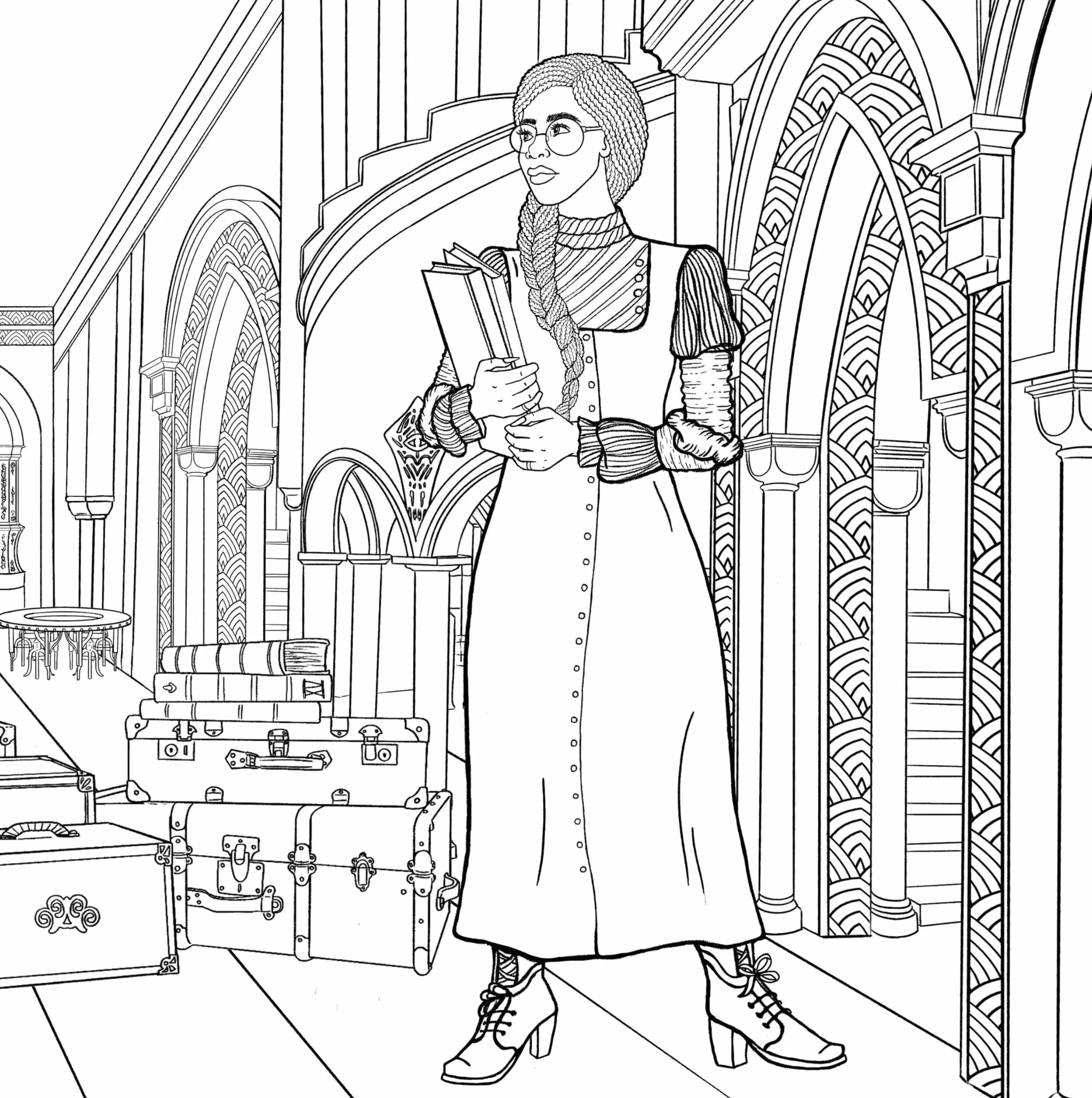 Wicked Official Coloring Book