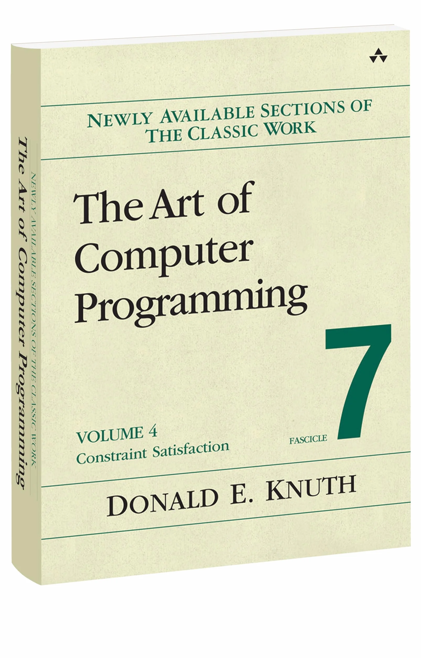 The Art of Computer Programming, Volume 4, Fascicle 7: Constraint Satisfaction