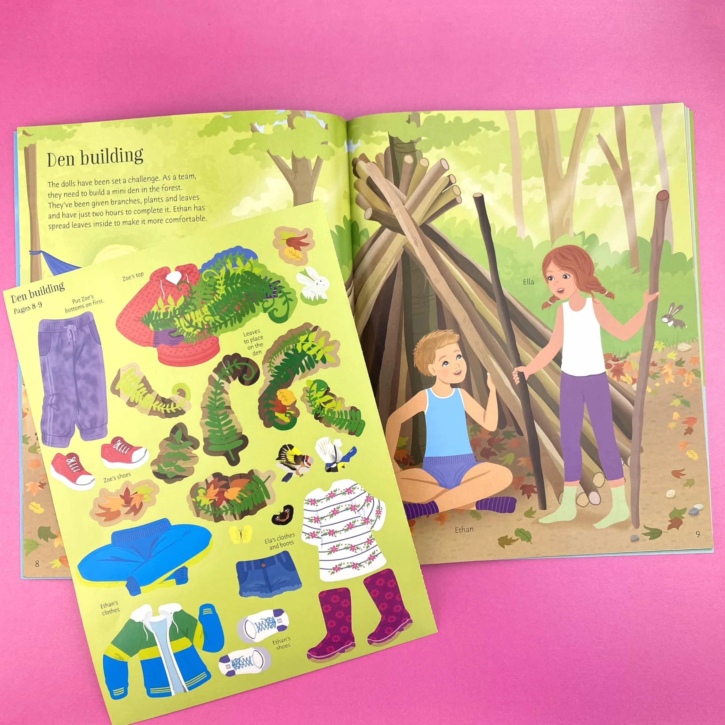 Sticker Dolly Dressing Summer Camp: 33