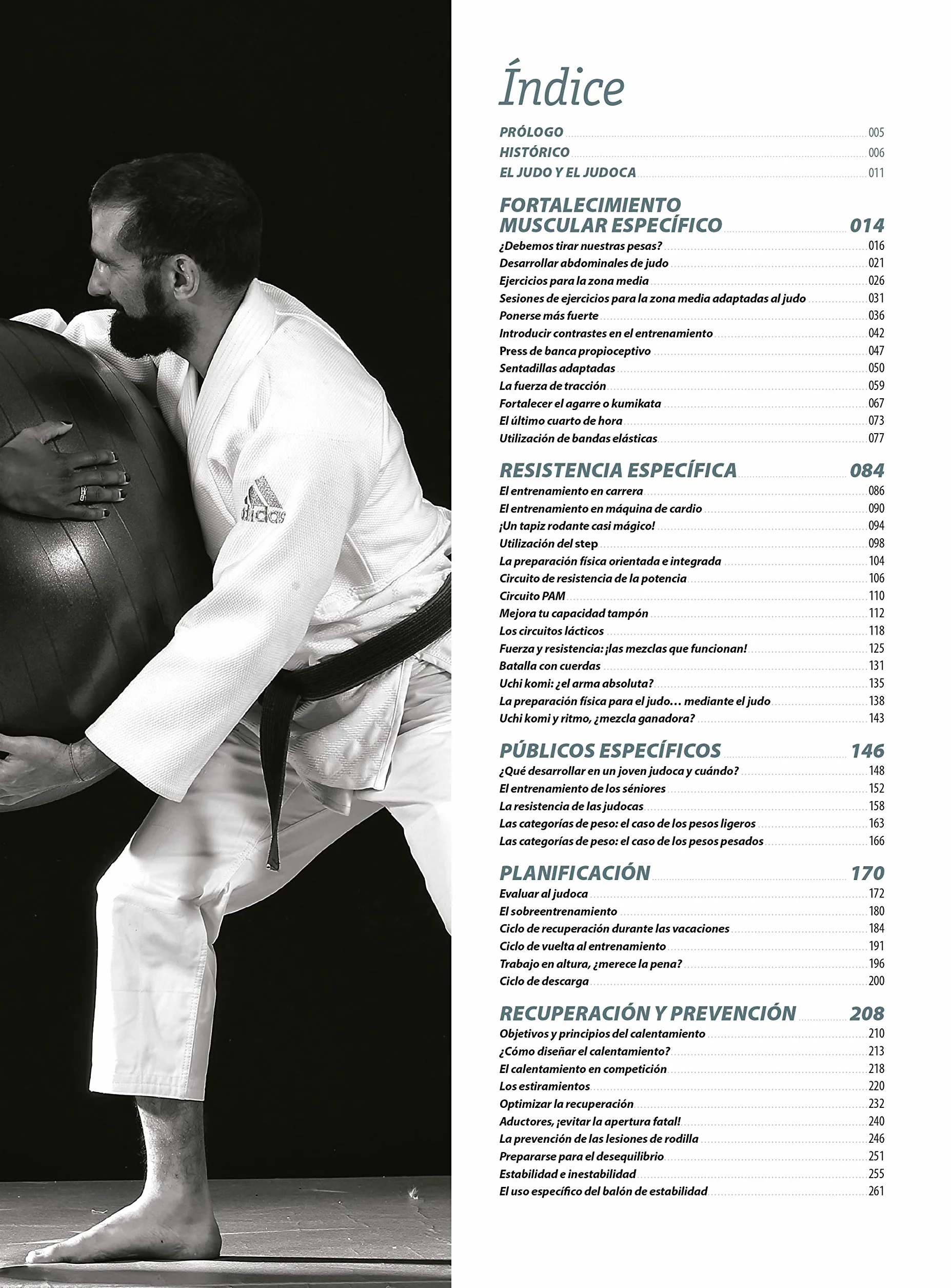 La preparación física para el judo