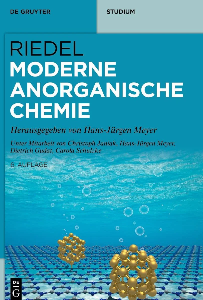 Riedel Moderne Anorganische Chemie