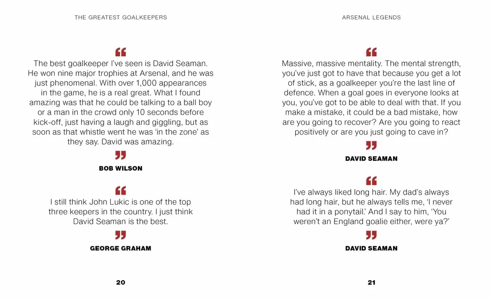 The Little Book of Arsenal Legends