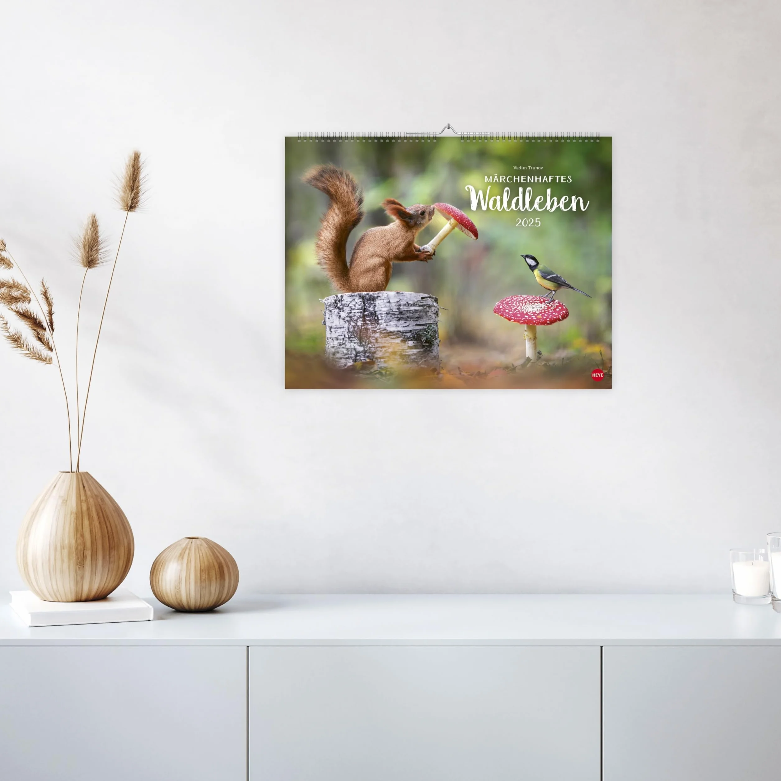 Vadim Trunov Märchenhaftes Waldleben Posterkalender 2025 Naturkalender 44 x 34 cm Querformat