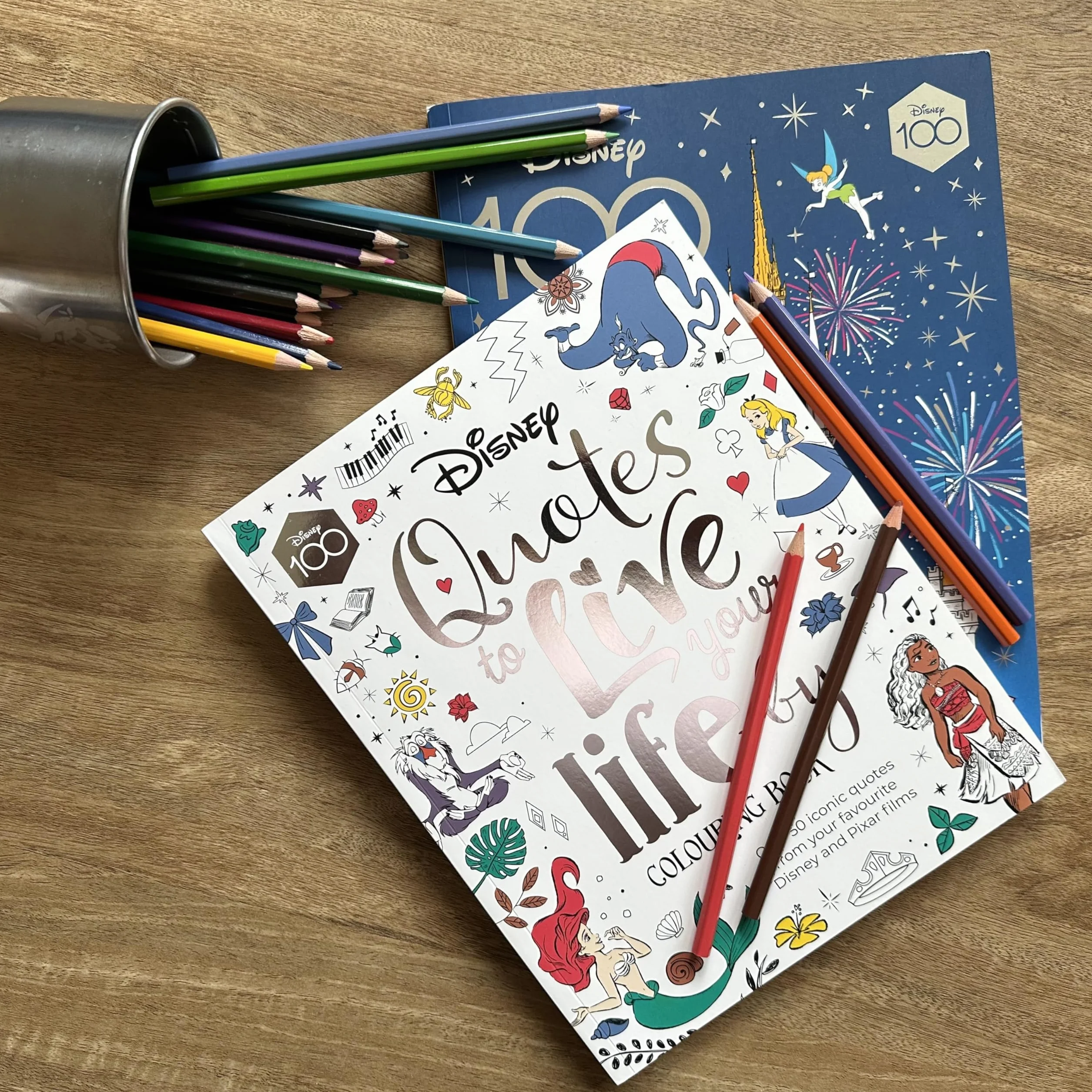 Disney Quotes to Live Your Life By Colouring Book: Inspirational Sayings & Words of Wisdom