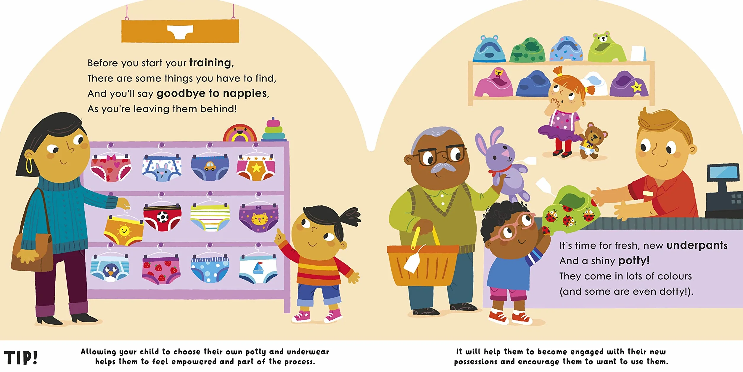 It's Potty Time!: Say Goodbye to Nappies with This Potty-Training Book