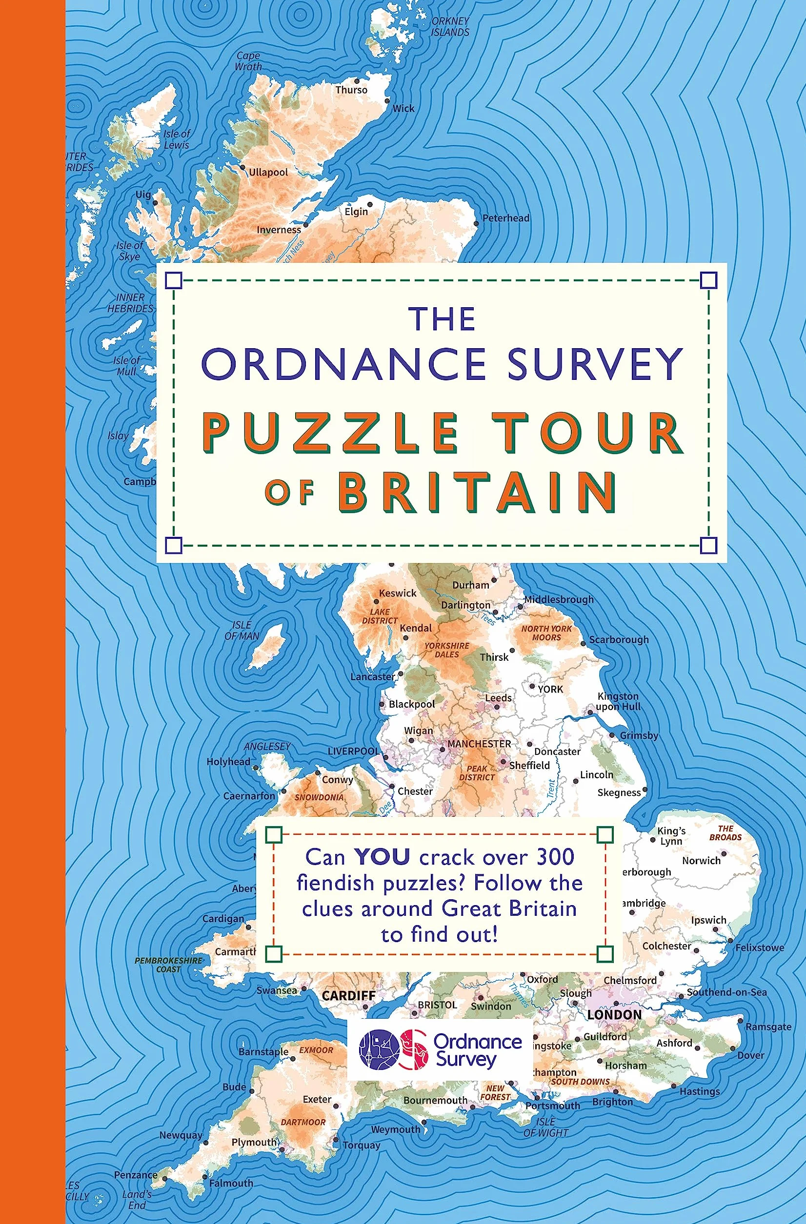 The Ordnance Survey Puzzle Tour of Britain: A Puzzle Journey Around Britain from Your Own Home!