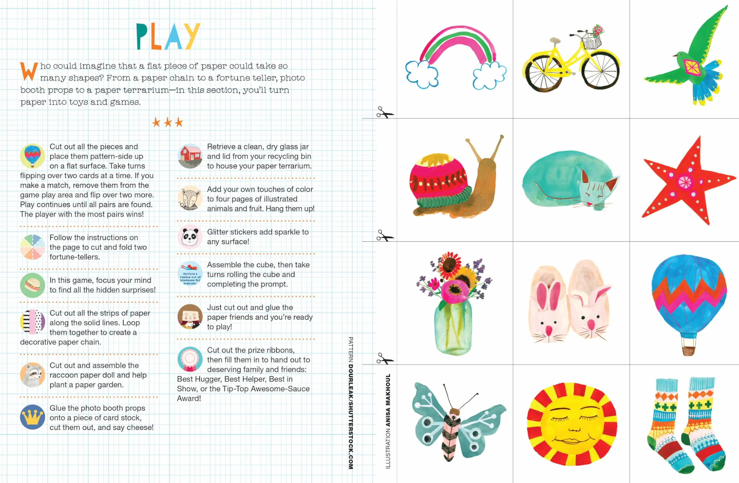 Kids' Book of Paper Love, The: Write. Craft. Play. Share. (Flow)