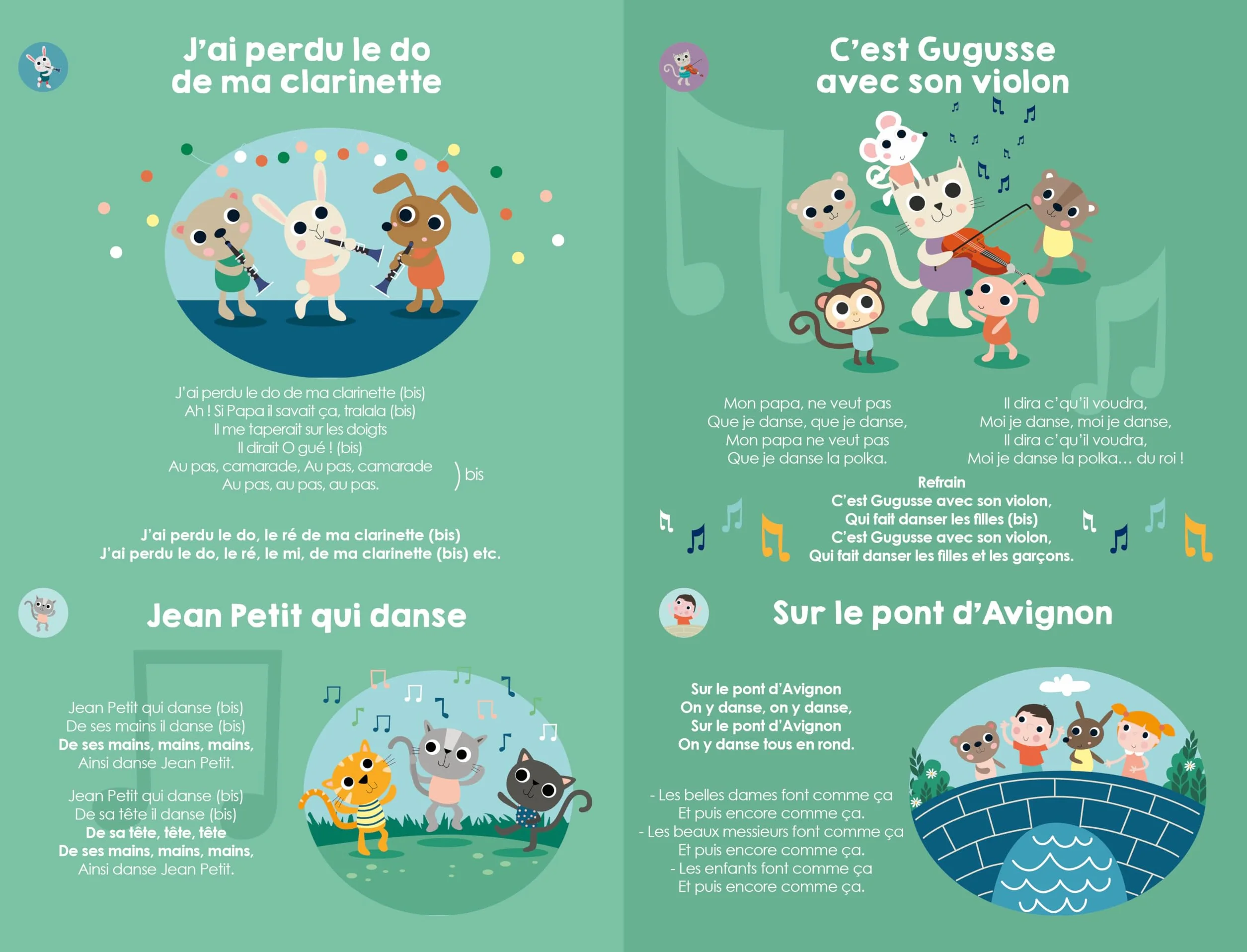 Mes 26 plus belles comptines pour danser et faire la fête