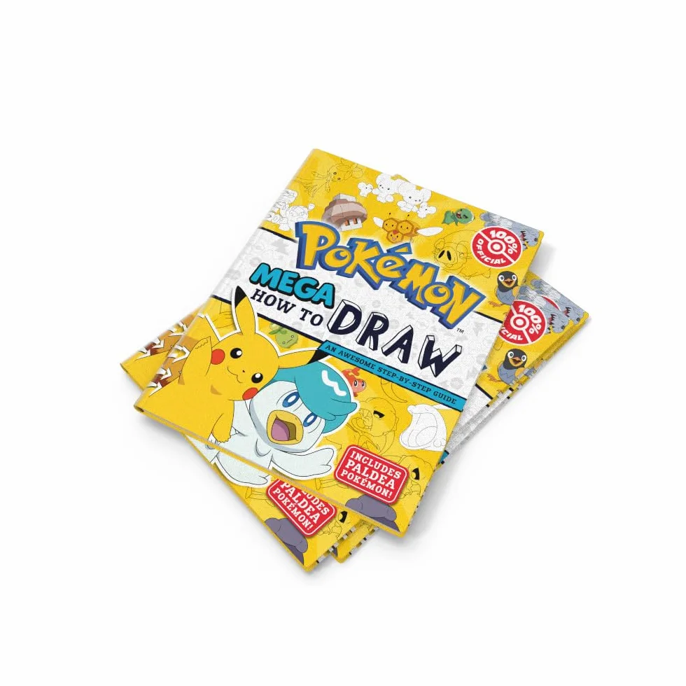 Pokémon: Mega How to Draw: An official drawing adventure! Perfect for arty kids who are fans of the game and TV series