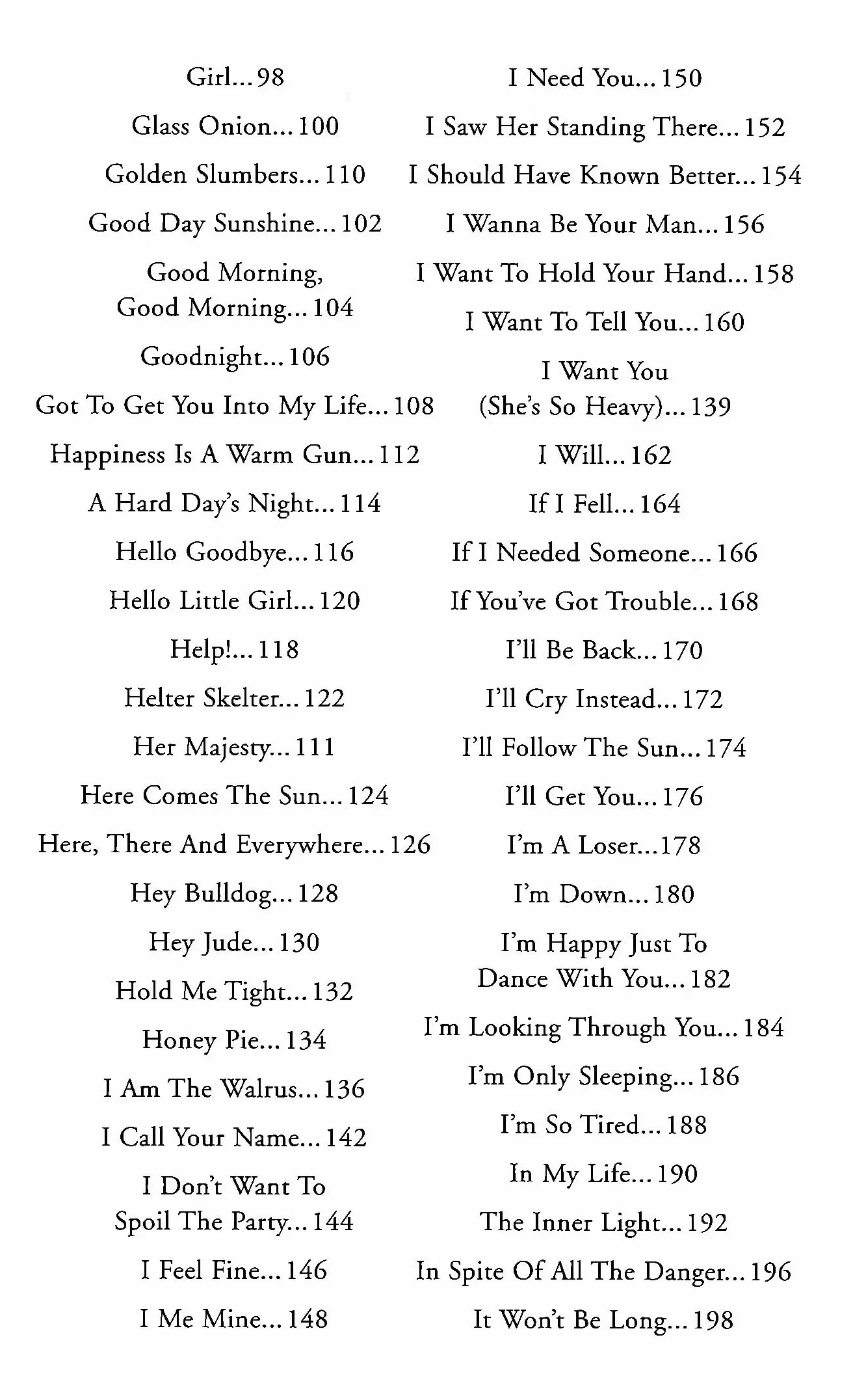 The Beatles The Little Black Songbook: Paroles et Accords (194 Chansons)