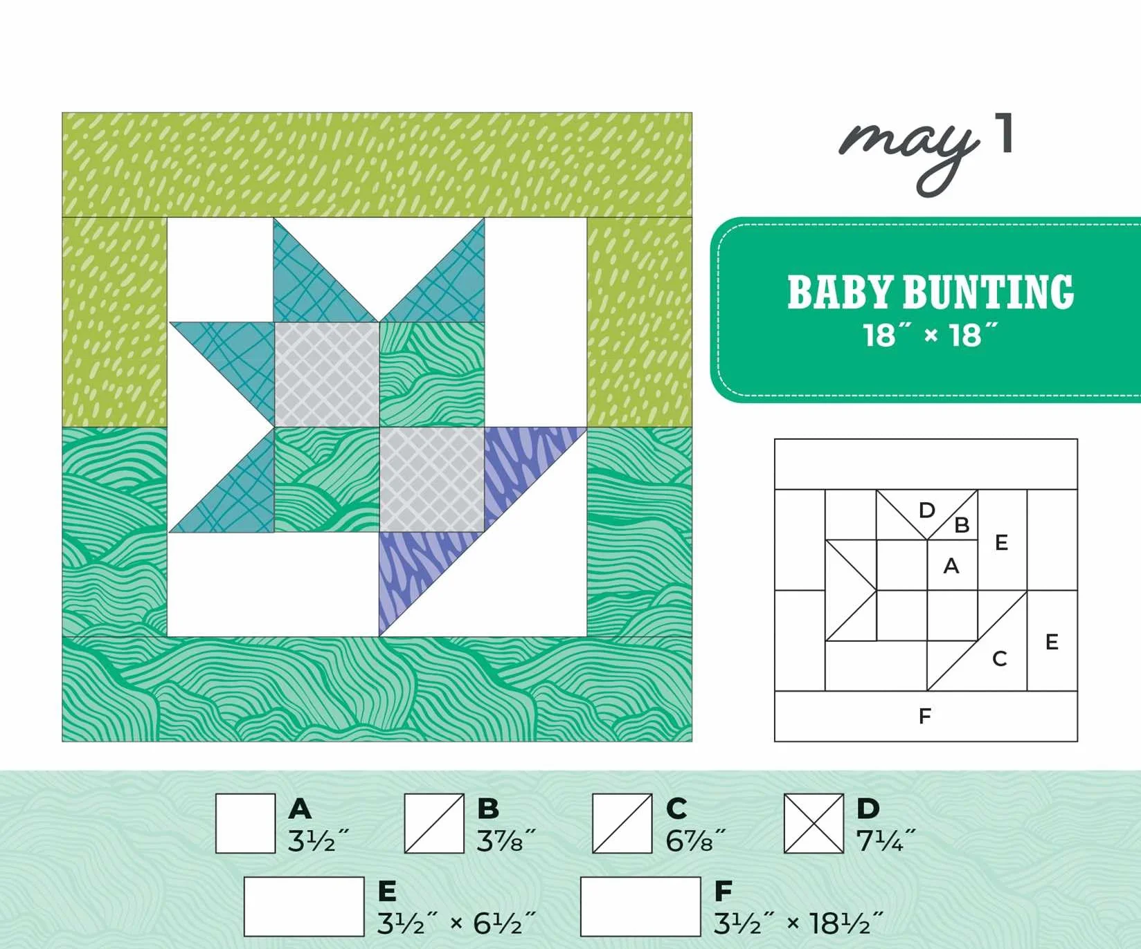 Quilter's Perpetual Block-A-Day Calendar