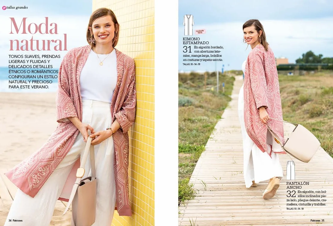 Revista Patrones #470 moda verano