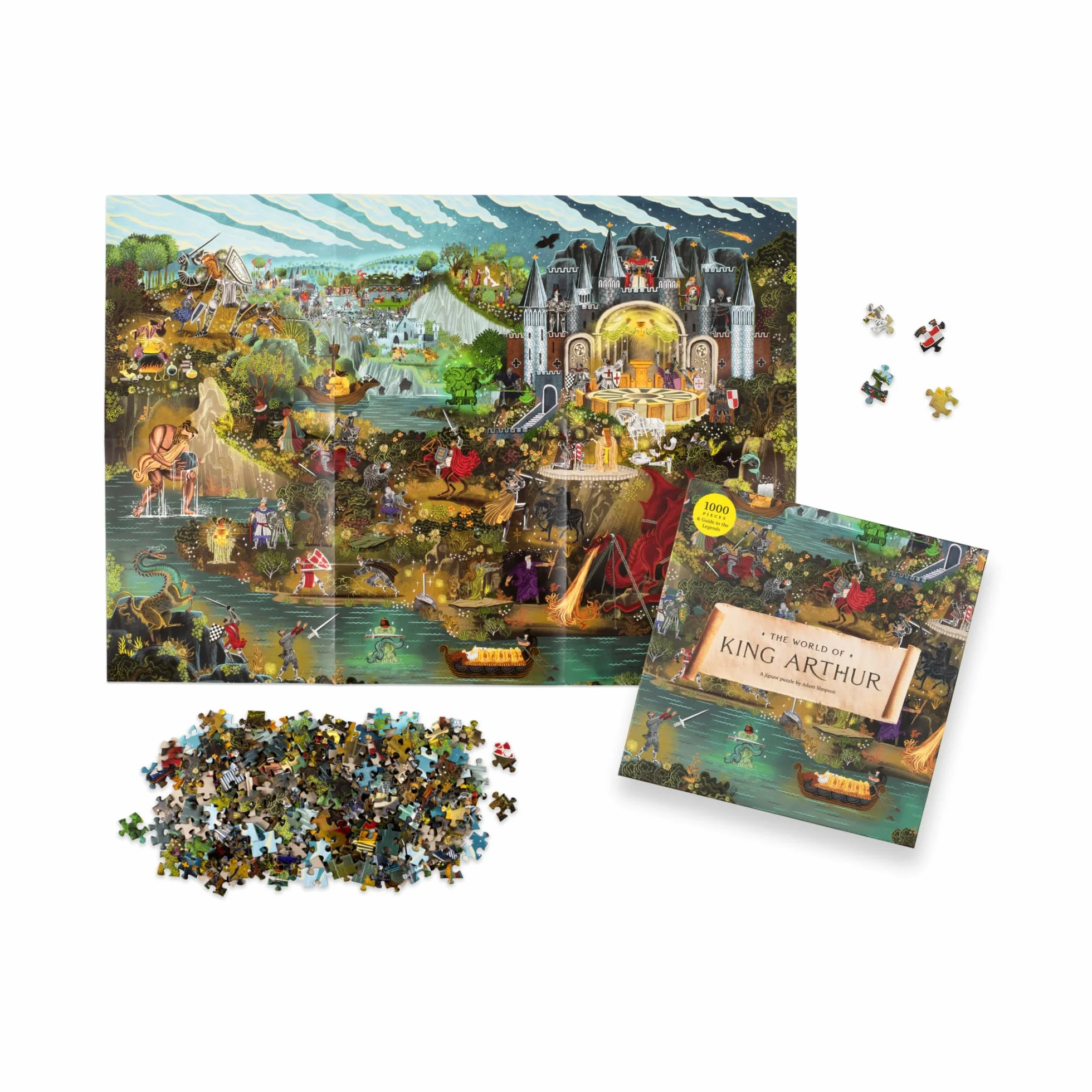The World of King Arthur 1000 Piece Jigsaw Puzzle