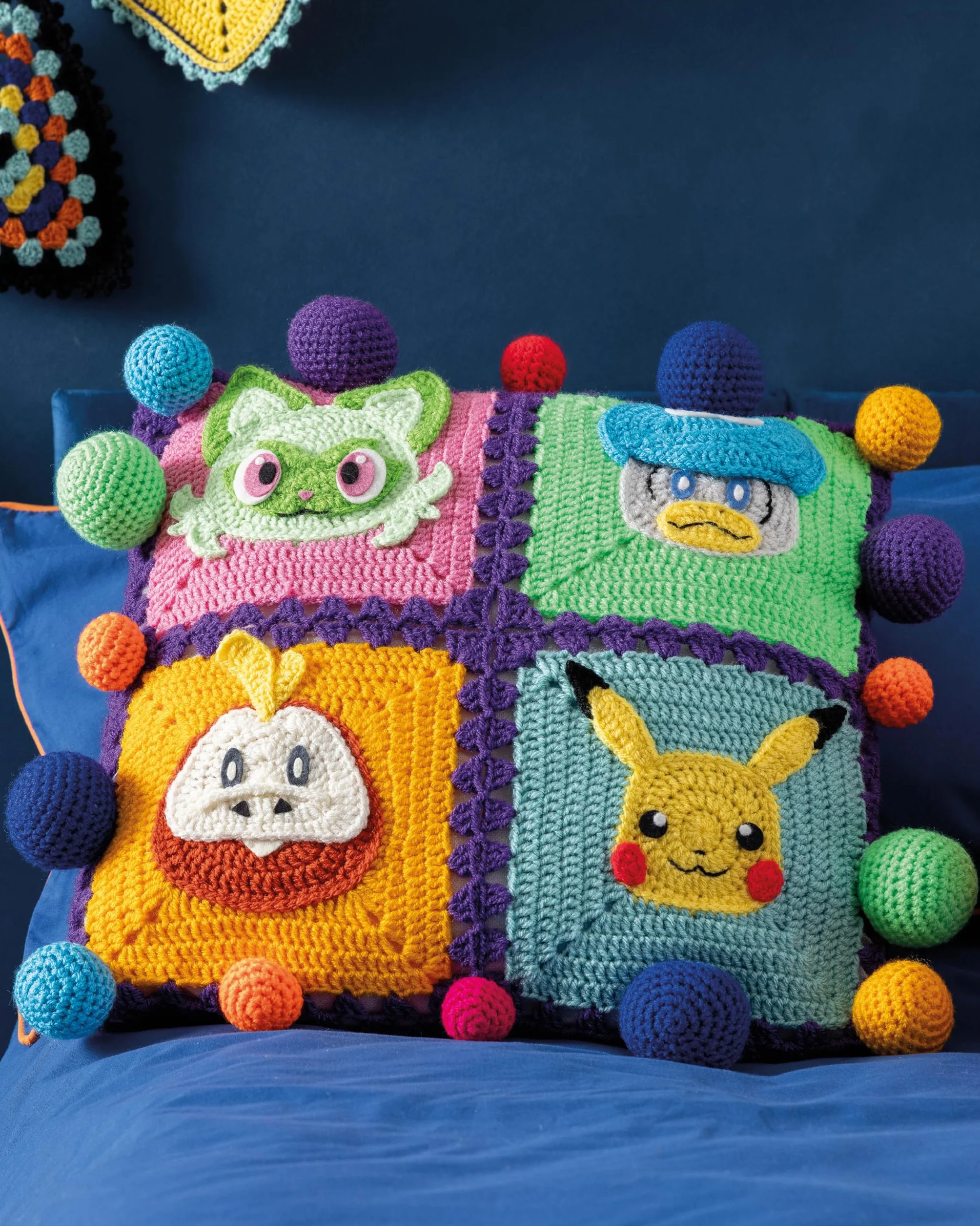 Pokémon Crochet Squares: 30+ Cute Granny Square Patterns for Pikachu & Friends