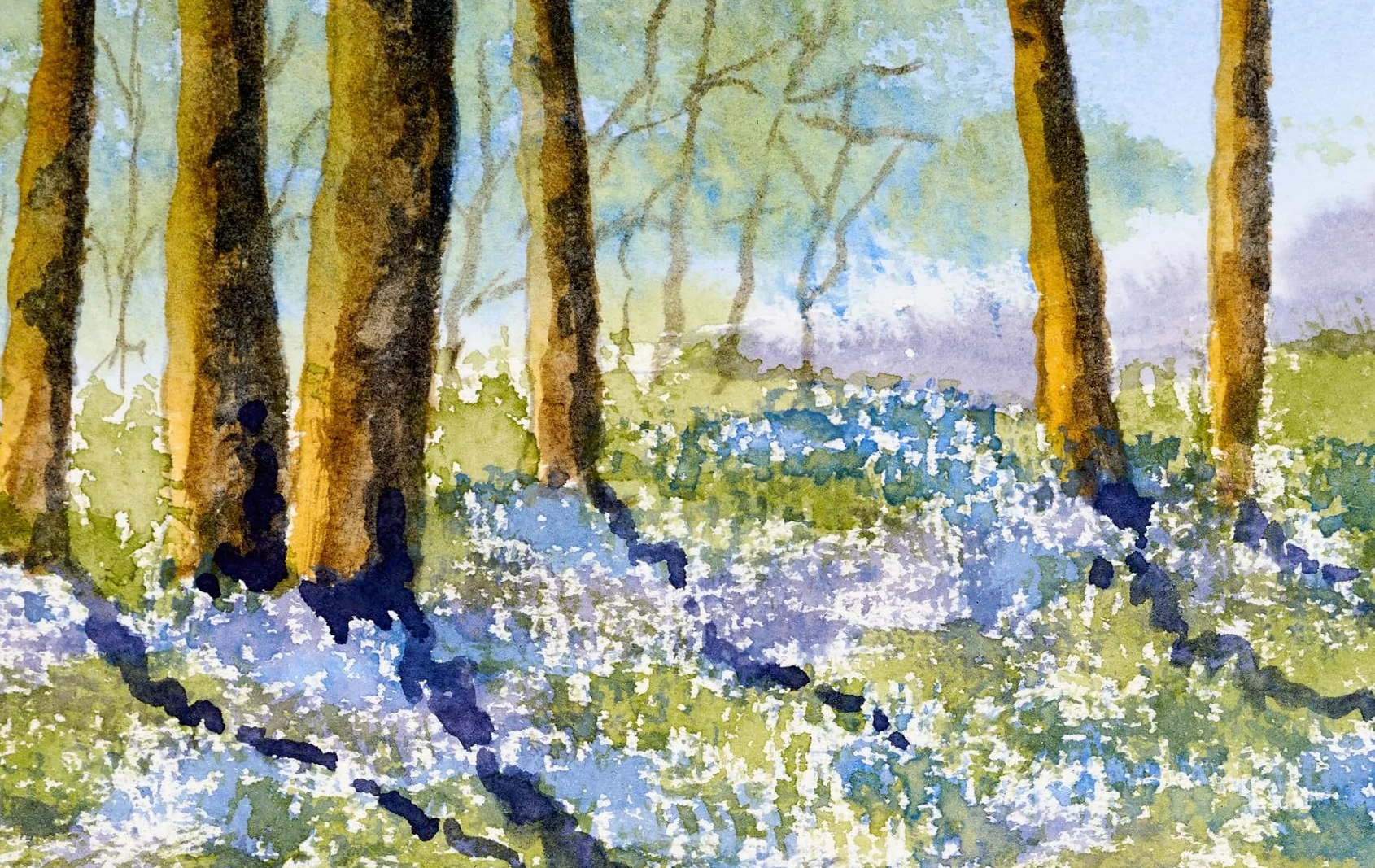 Watercolor Mixing Deck: Landscapes Color Palettes for Home or Location