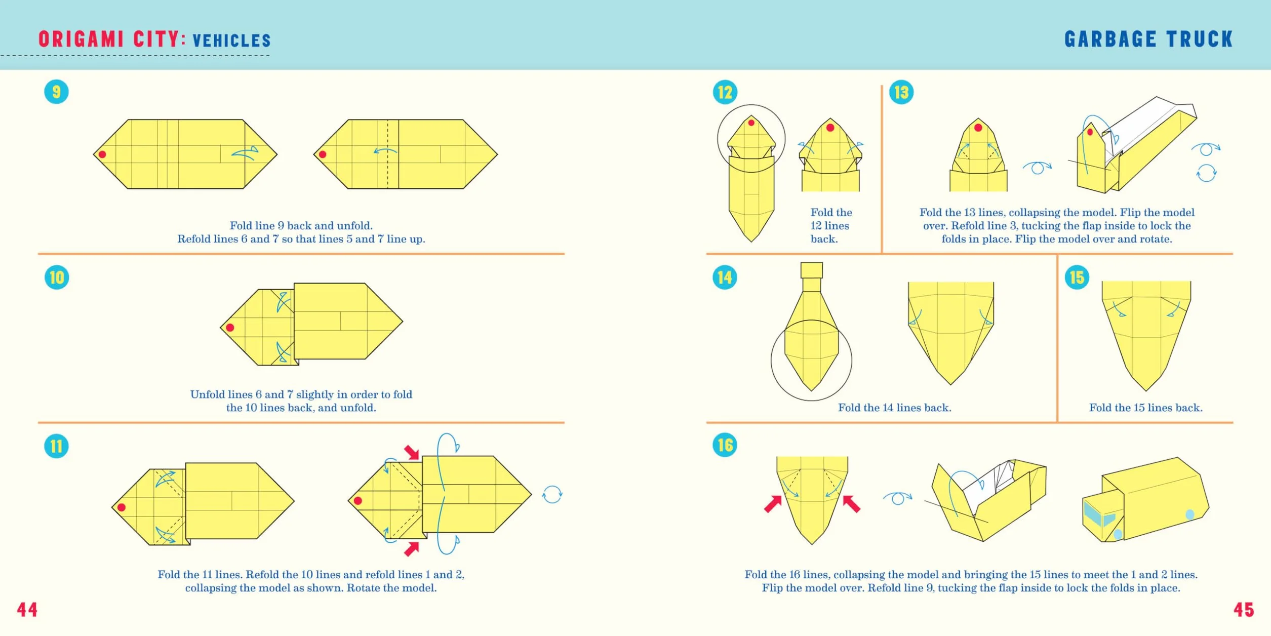 Origami City: A Fold-By-Number Book: Includes 75 Models and a Foldout Paper Mat