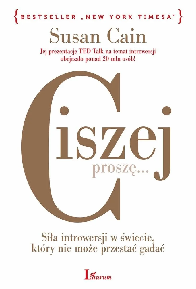 CISZEJ PROSZĘ dodruk: Siła introwersji w świecie, który nie może przestać gadać