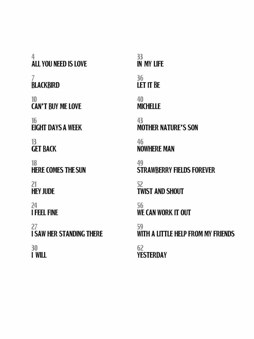 The Beatles for Solo Mandolin: 20 Classics Chord-Melody Arrangements
