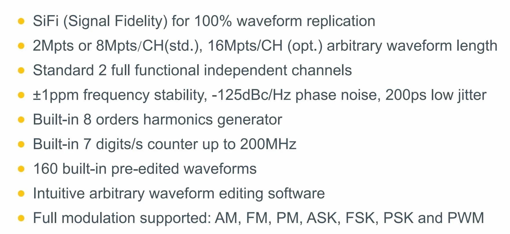 RIGOL DG1022Z Generator Sygnału 25 MHz 2 kanały AM/FM/PM/FSK