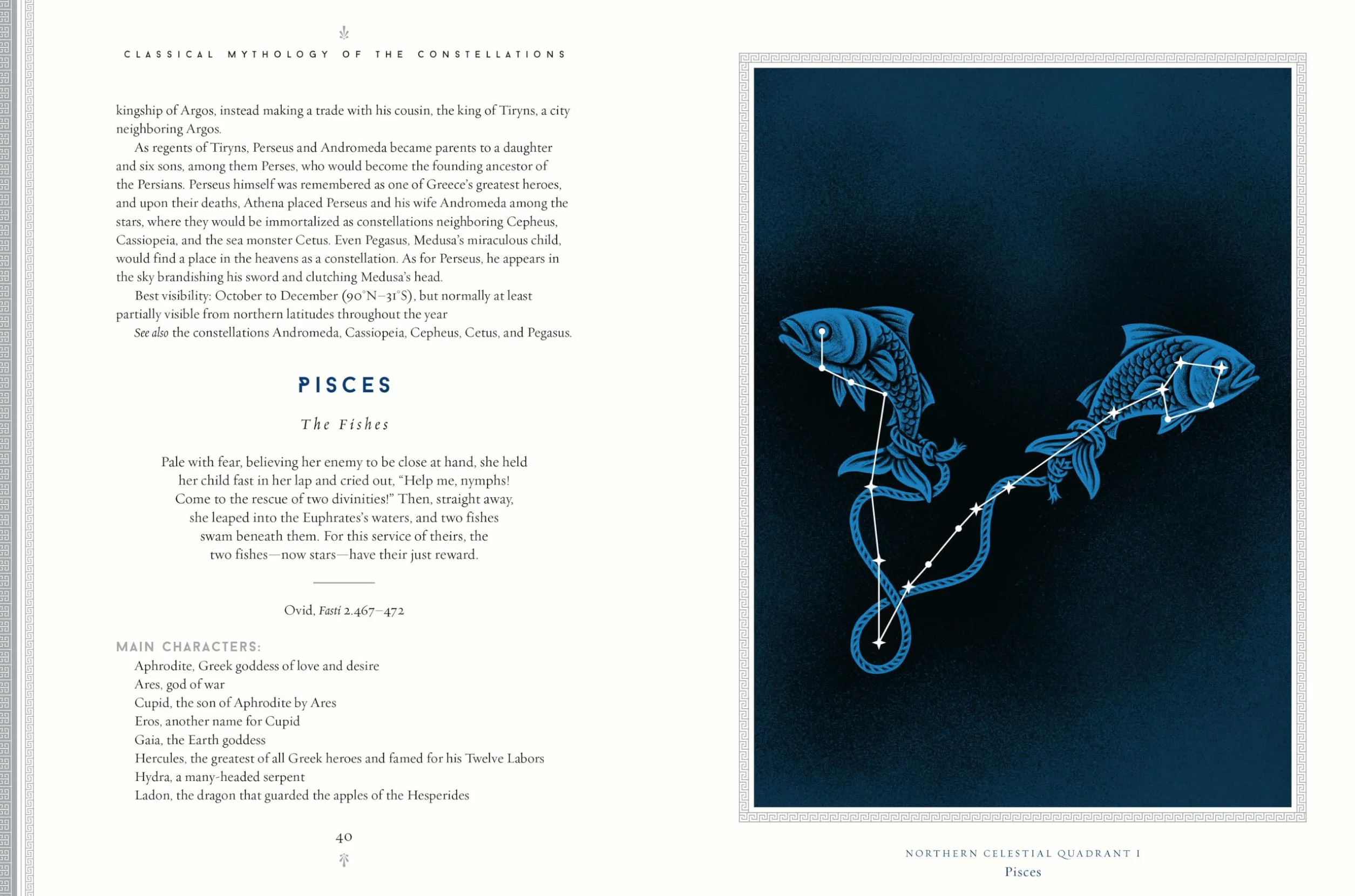Classical Mythology of the Constellations: Timeless Tales of the Starry Night Sky