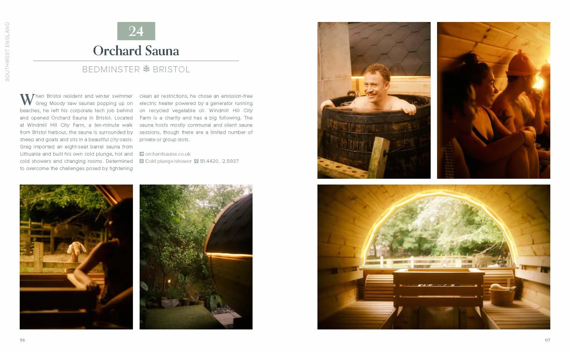 Wild Sauna: The 100 Best Outdoor Sweats & Cold Dips in Britain