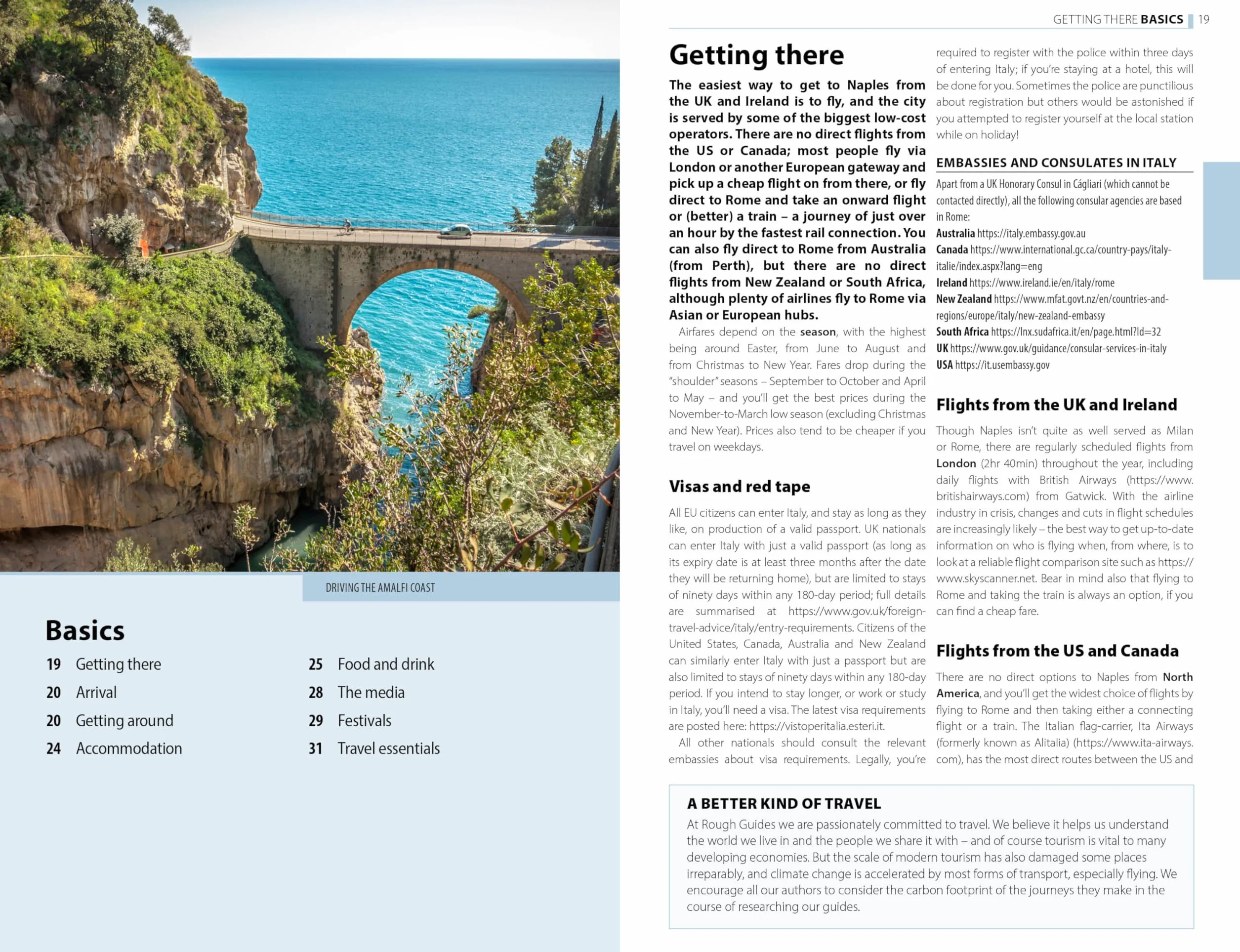 Rough Guides Naples, Pompeii and the Amalfi Coast Travel Guide with eBook