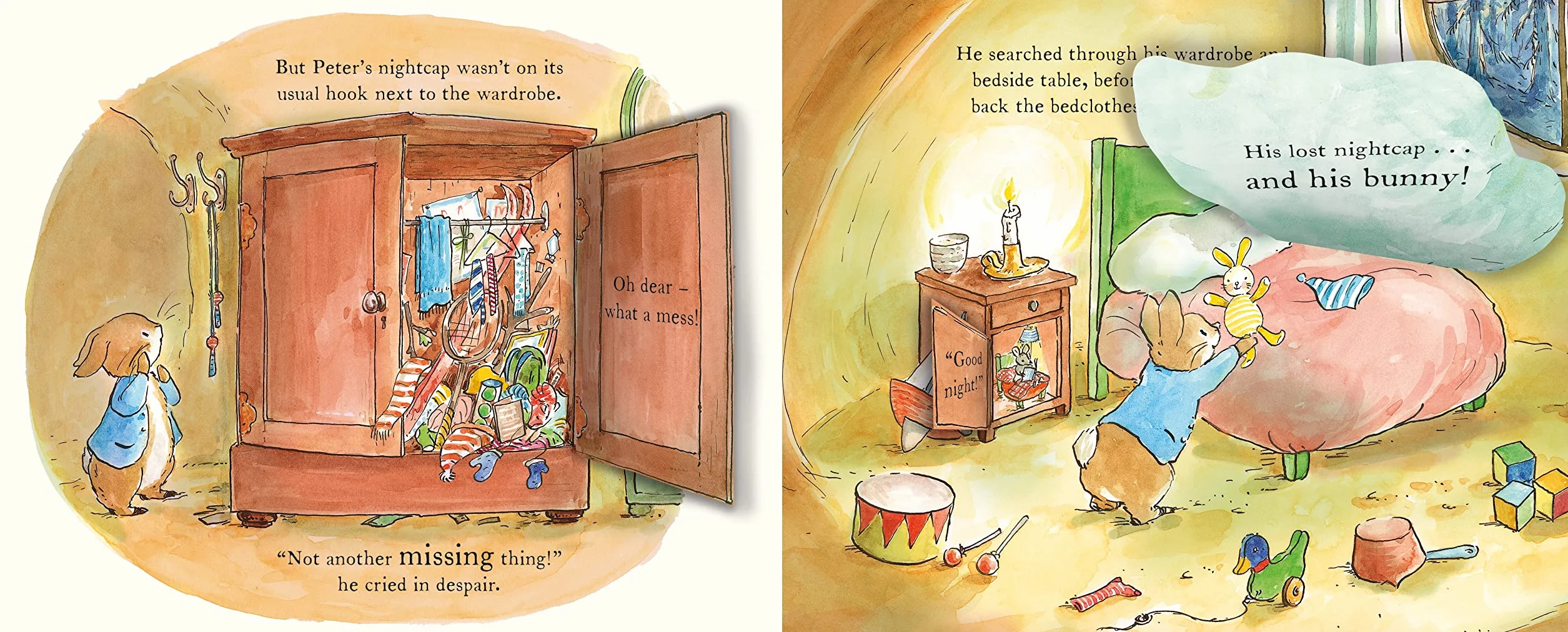 Peter Rabbit: The Bedtime Bunny Hunt: A Lift-the-Flap Storybook